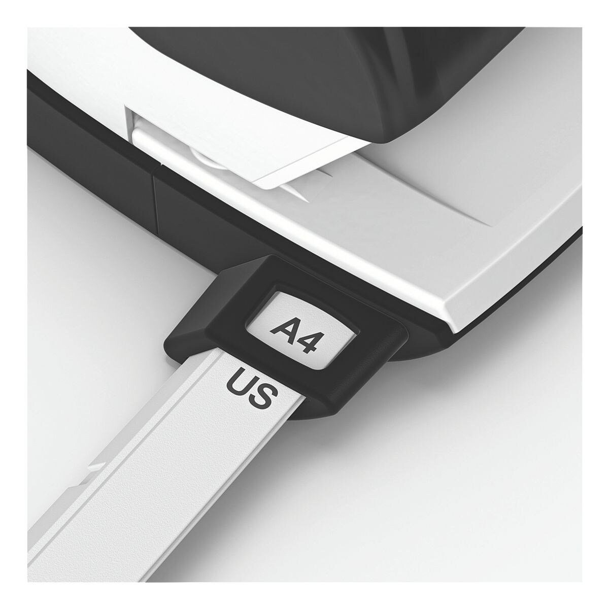 LEITZ Lochstanzer 5138 NeXXt, 2-fach bis 40 Blatt, für A4, A5, A6, 8x8x8 cm, US, Folio