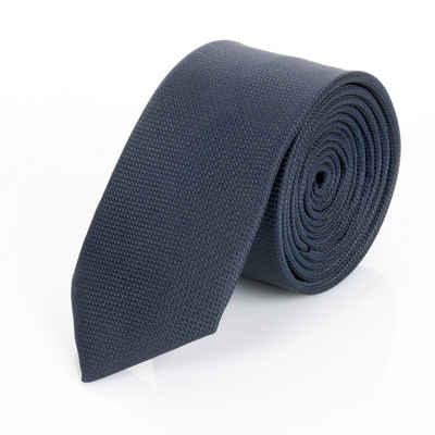 Hirschthal Krawatte »Herren Klassische Strukturierte Krawatte Business Set mit Einstecktuch« (Set, mit Einstecktuch)