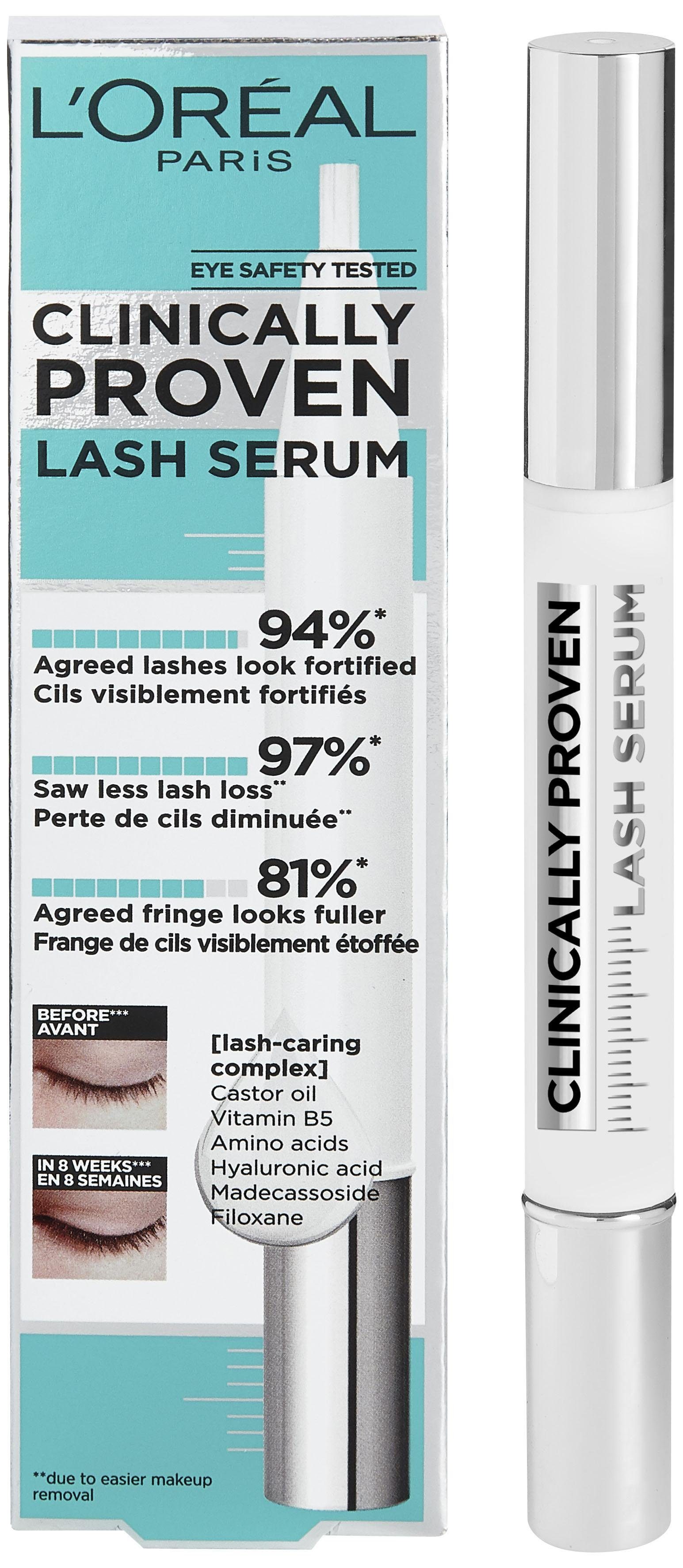 L'ORÉAL PARIS Wimpernserum PARADISE CLINICALLY PROVEN LASH SERUM, mit Hyaloronsäure