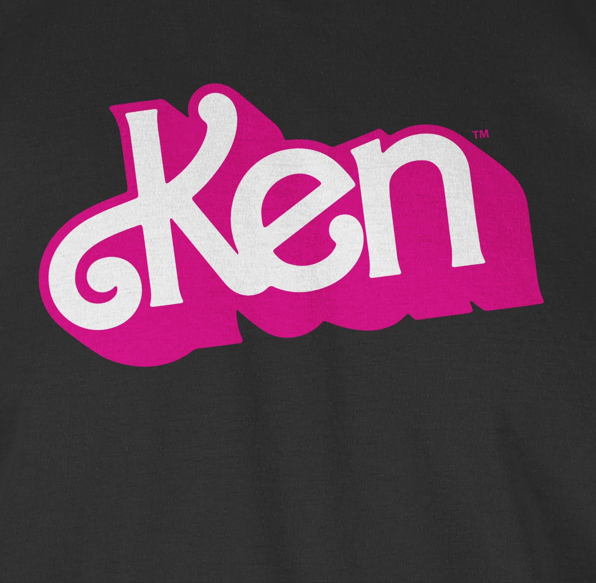 Shirtracer Rundhalsshirt Ken Logo Barbie Herren