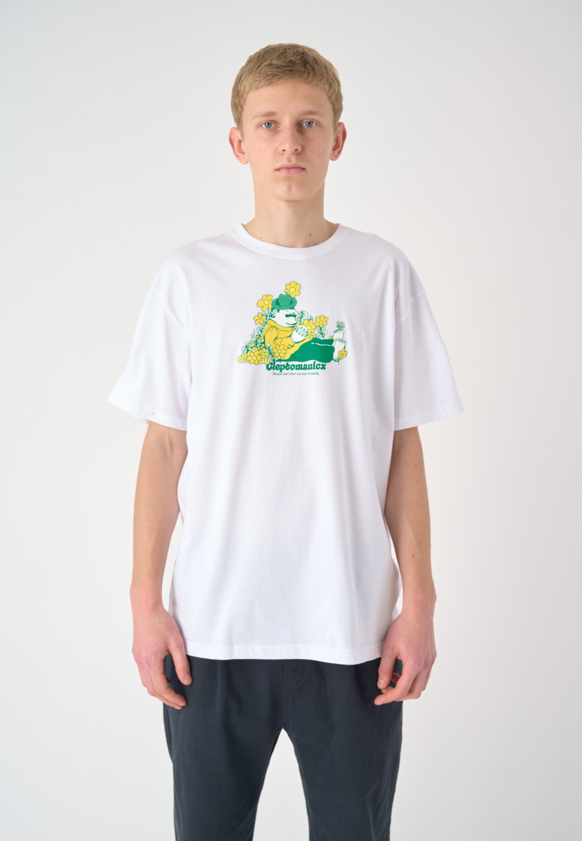Cleptomanicx T-Shirt Dreamer mit lustigem Frontprint