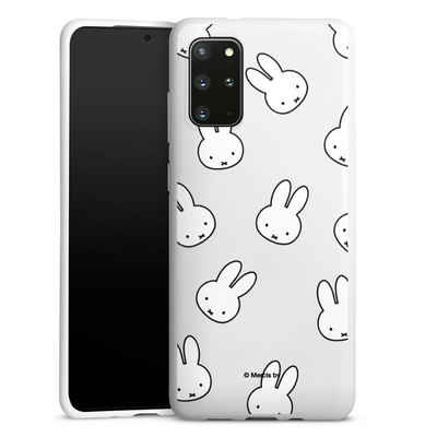 DeinDesign Handyhülle Miffy Muster transparent Miffy Pattern Transparent, Samsung Galaxy S20 Plus Silikon Hülle Bumper Case Handy Schutzhülle