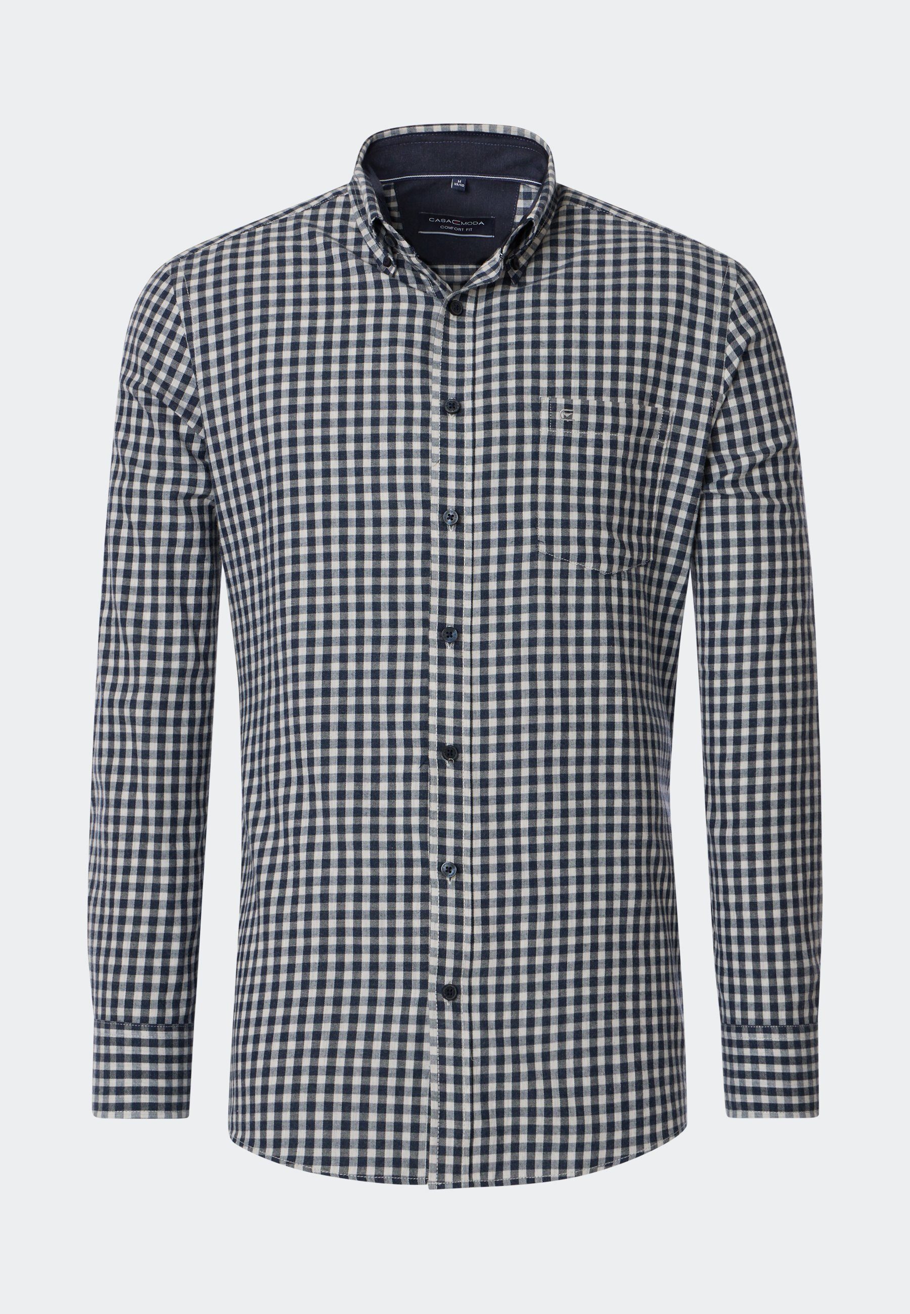 CASAMODA Langarmhemd CASAMODA Freizeithemd kariert
