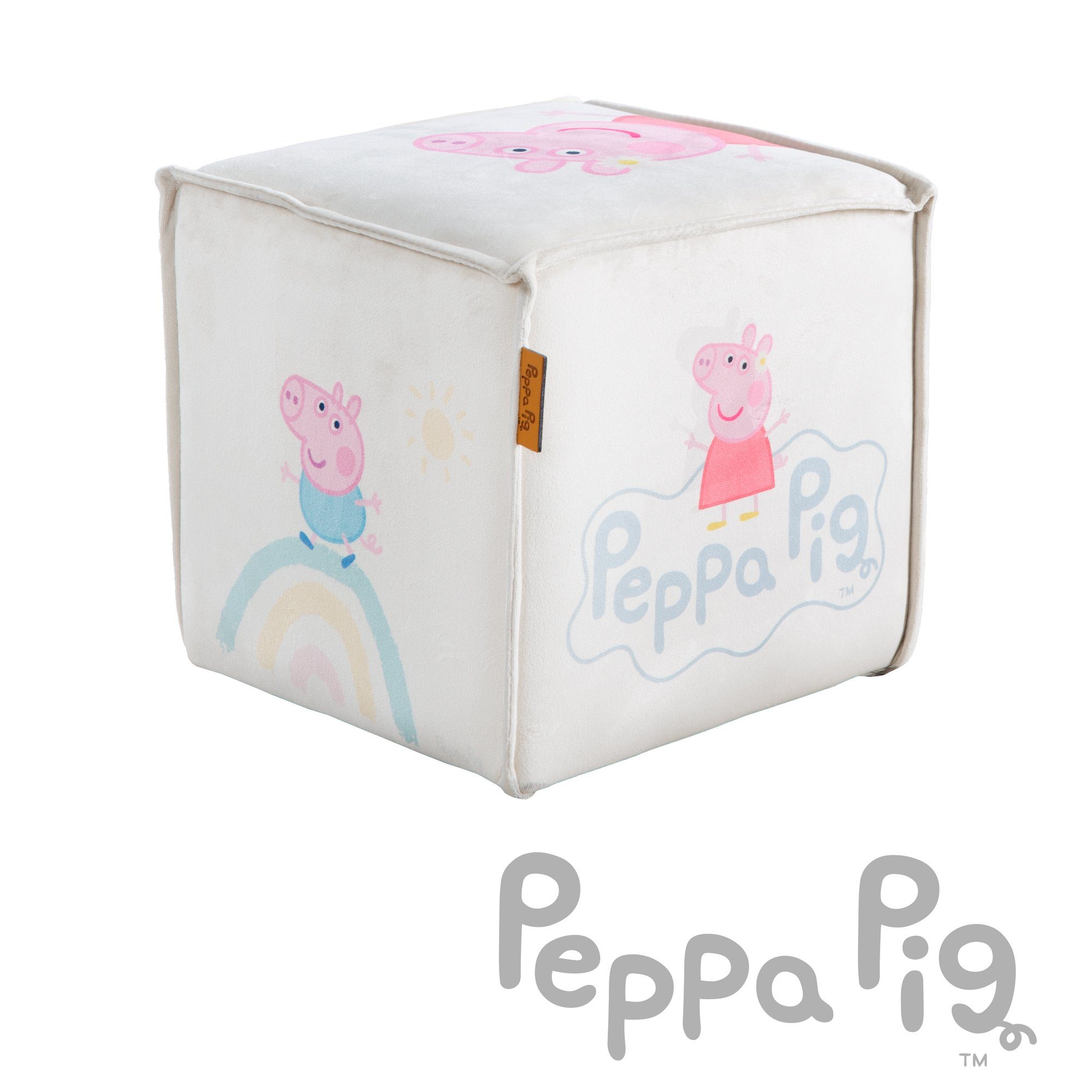 roba® Kinderhocker Peppa Pig, bequemer Hocker günstig online kaufen