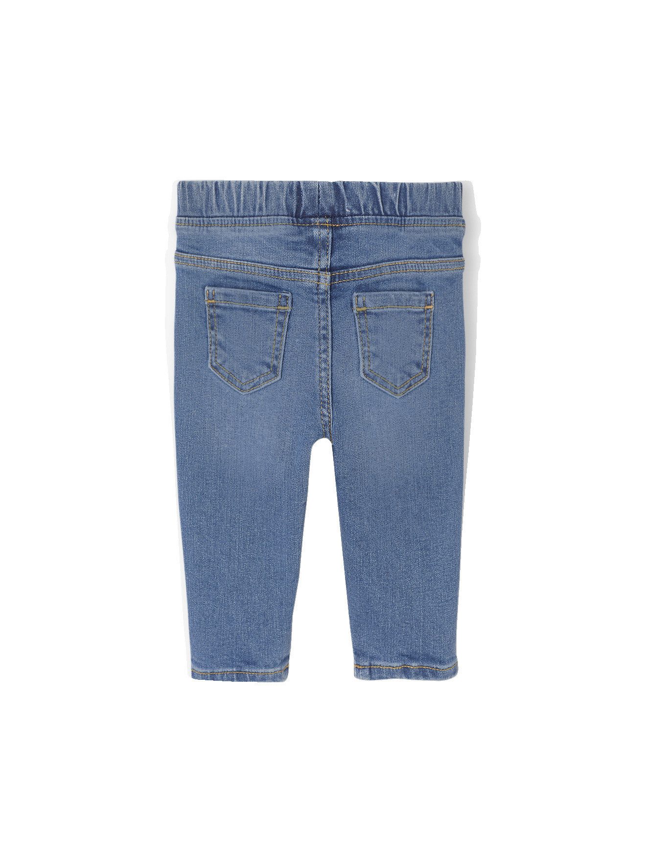 vertbaudet Regular-fit-Jeans Baby Jeggings mit Dehnbund BASIC – Bild 2 von 5