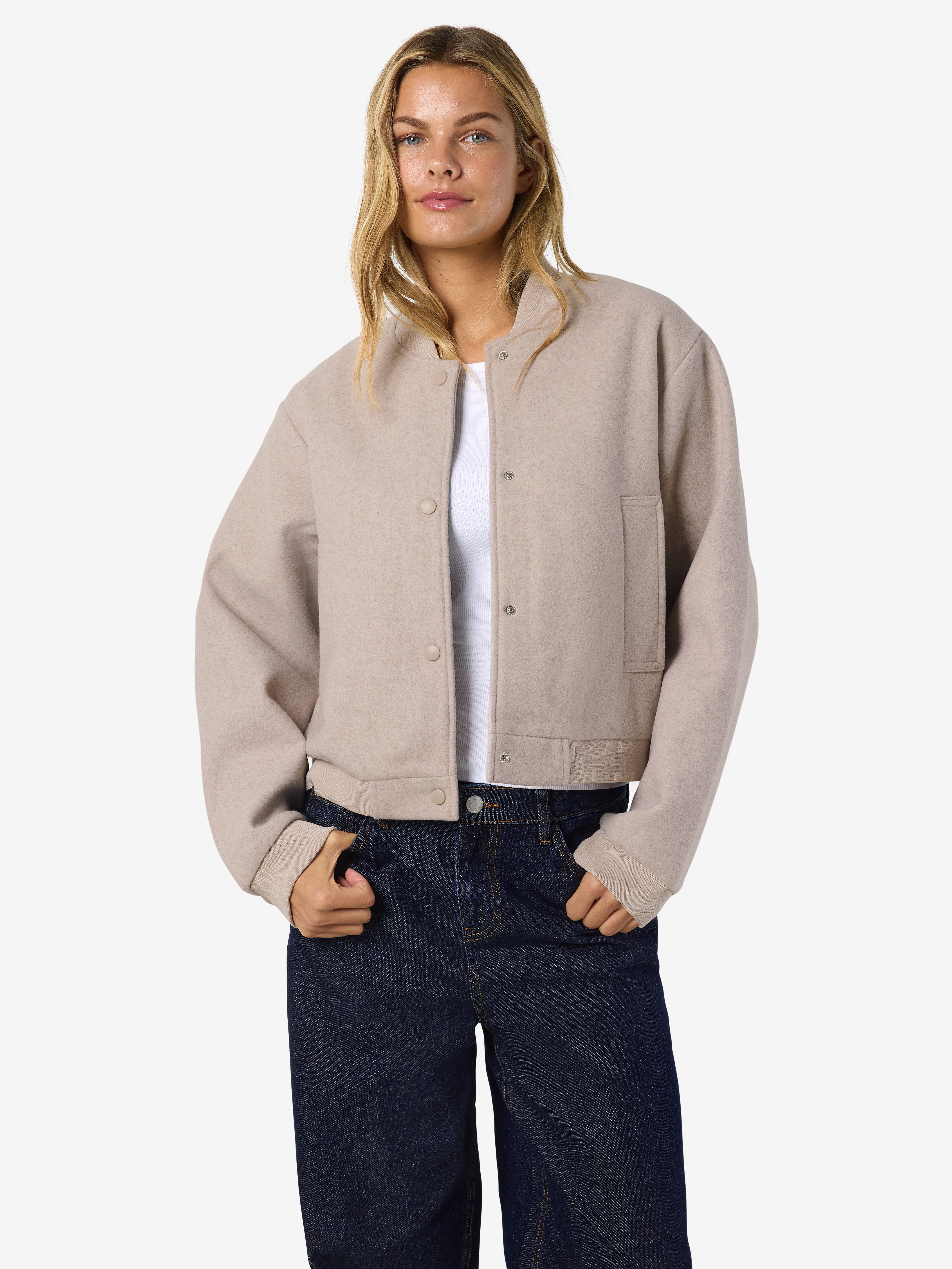 Noisy may Langjacke NMEDDI L/S BOMBER JACKET FWD NOOS günstig online kaufen