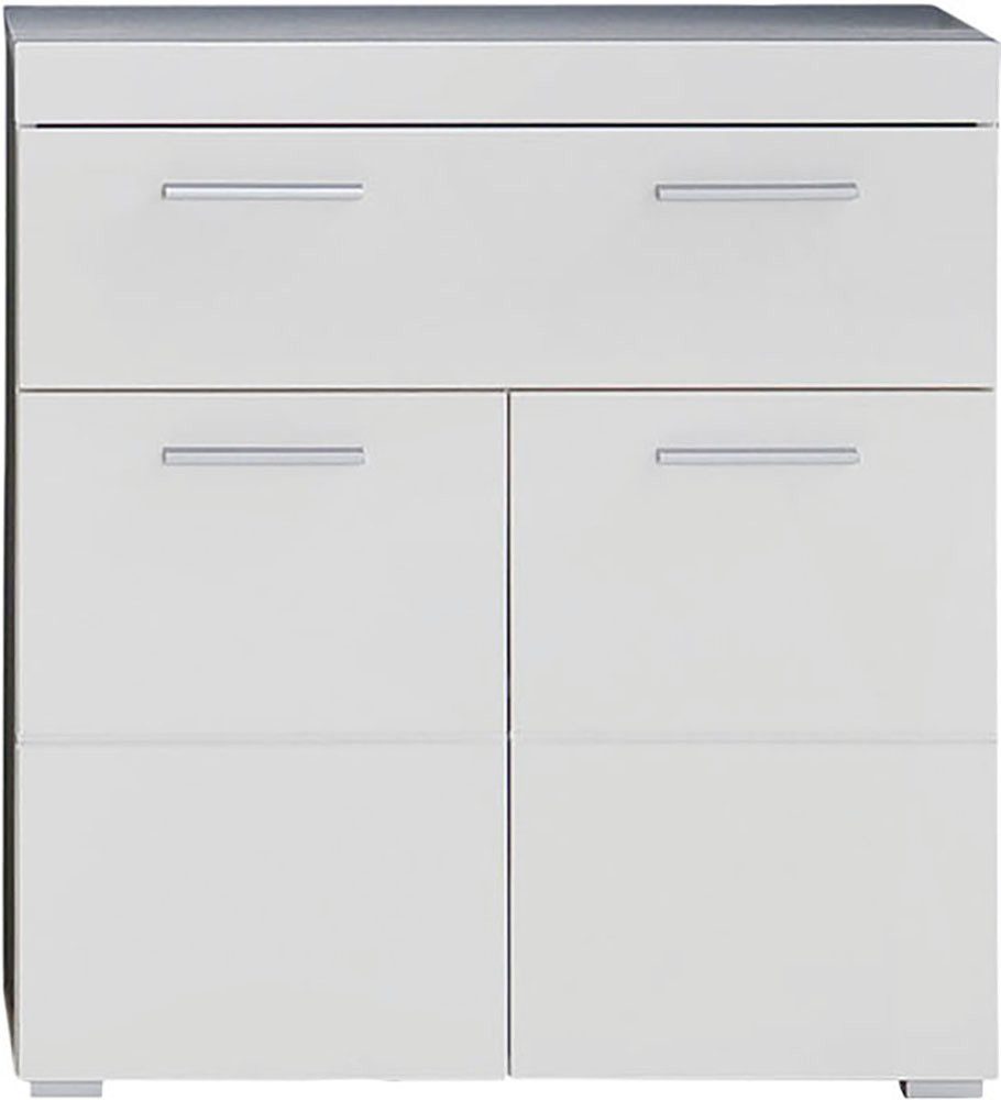 welltime Unterschrank Avena Standschrank mit 2 Türen, 1 Schublade - (B/T/H) 73/31/79 cm