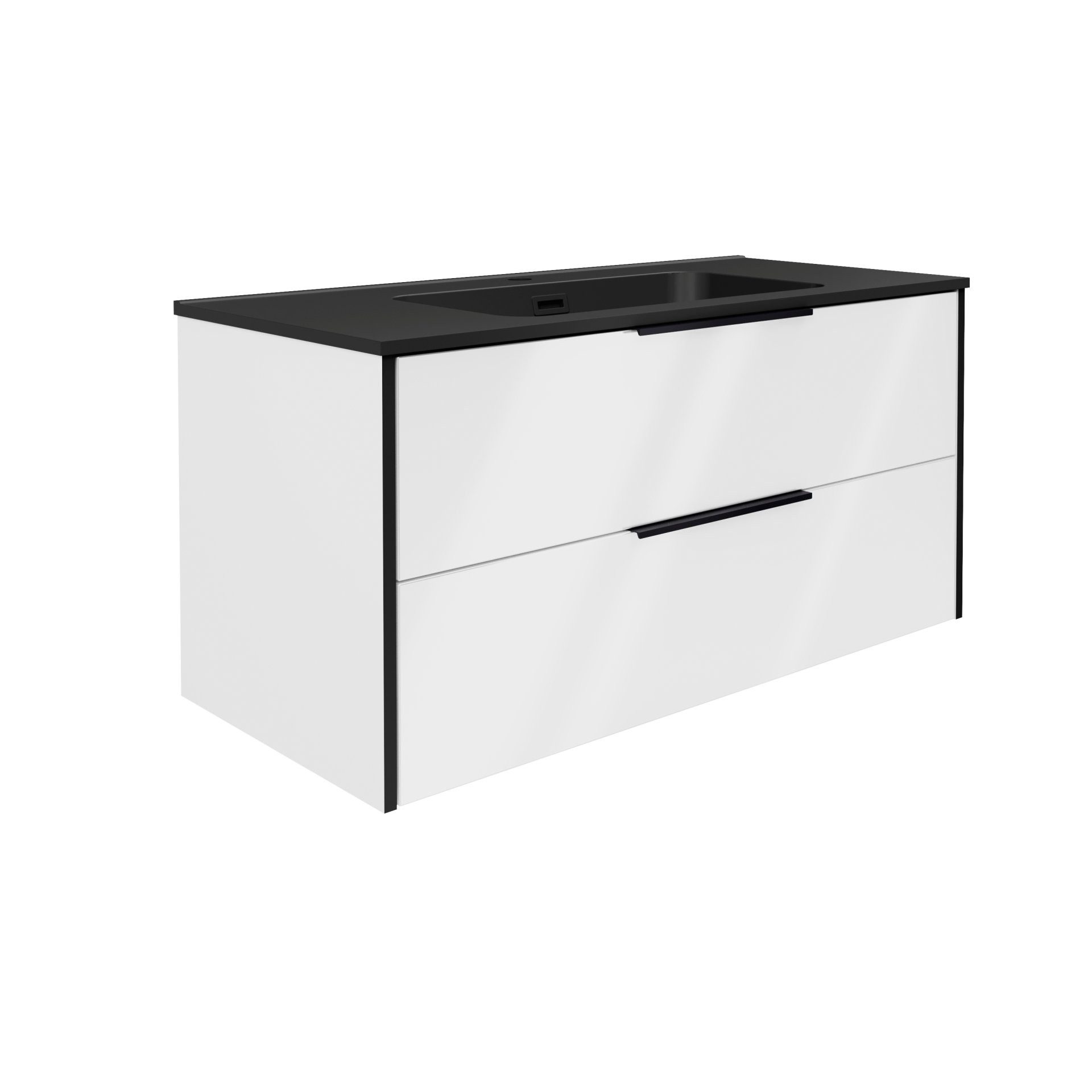 Badmöbel-Set Waschtisch-Set, Badezimmermöbel, Unterschrank, Waschbecken
