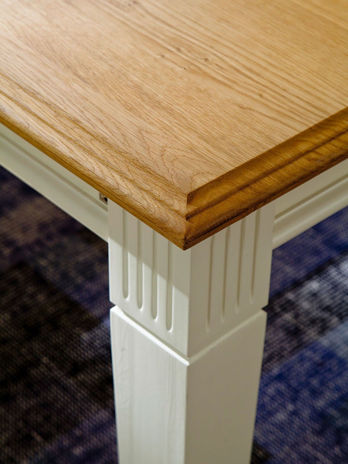 Casamia Esstisch Esstisch Küchen-Tisch Padua rechteckig 140/160/180 x 95 cm massiv