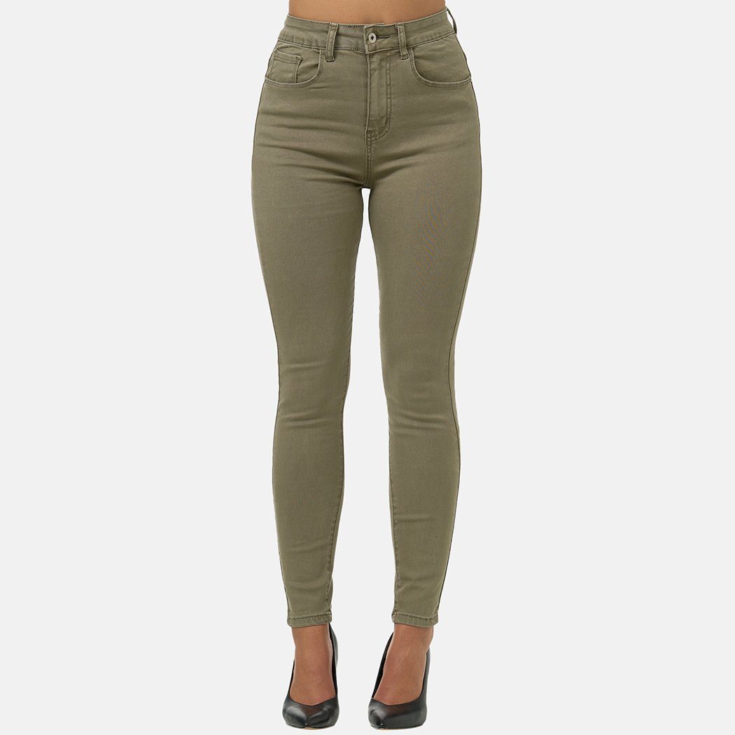 Elara High-waist-Jeans Elara Super High Waist Damen Hose Chunkyrayan (1-tlg)