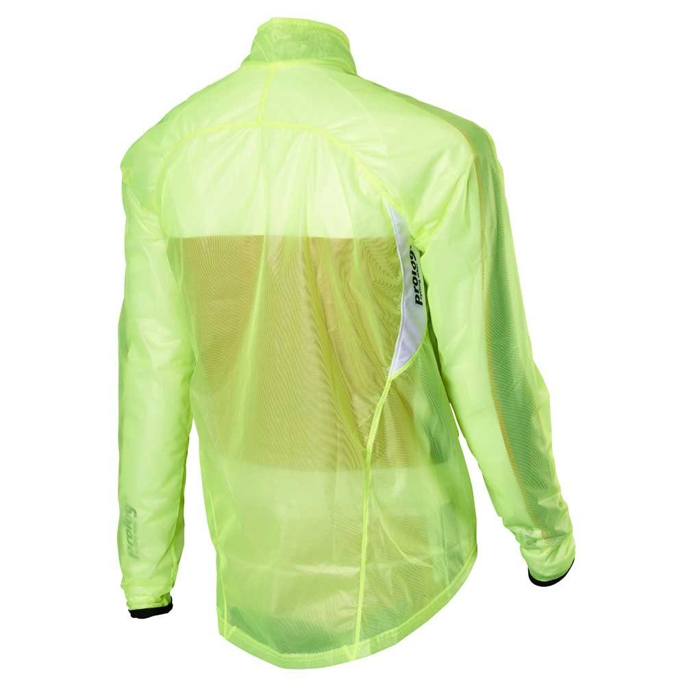 prolog cycling fit Herren Fahrradjacke Regenjacke Wind Zero „Race Regenjacke & Ware Yellow“ wear