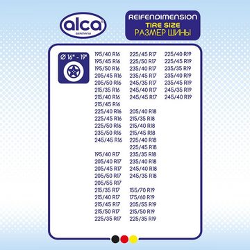 alca Radkralle Radkralle Parkkralle SUV 16 bis 19 Zoll Breite mx 250mm mit Schlüssel