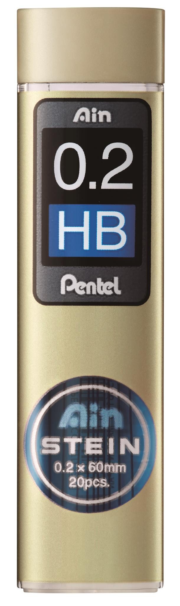 PENTEL Druckbleistift Pentel Feinmine AIN STEIN 0,2mm, 20St