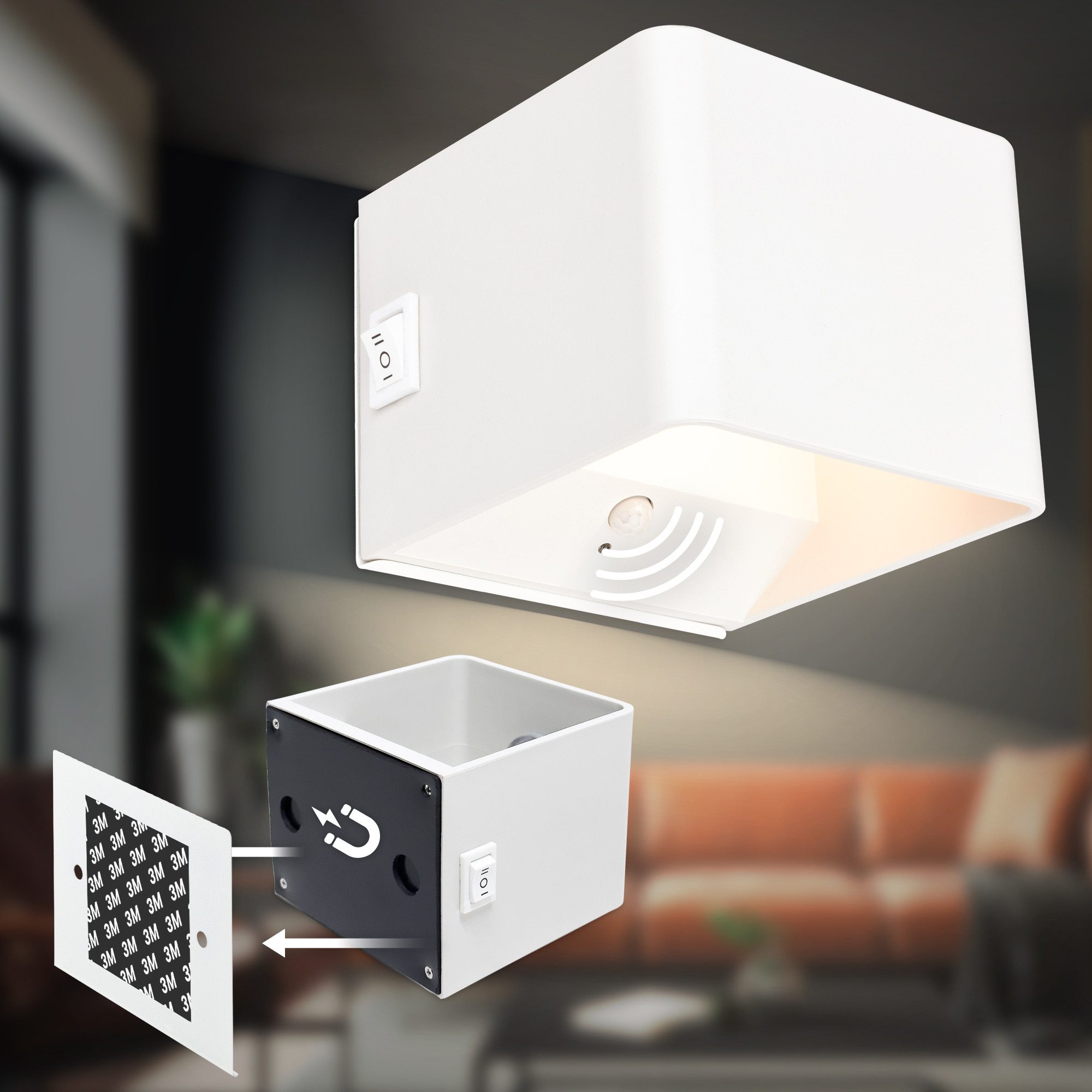 Briloner Leuchten LED Wandleuchte BARRO, LED günstig online kaufen