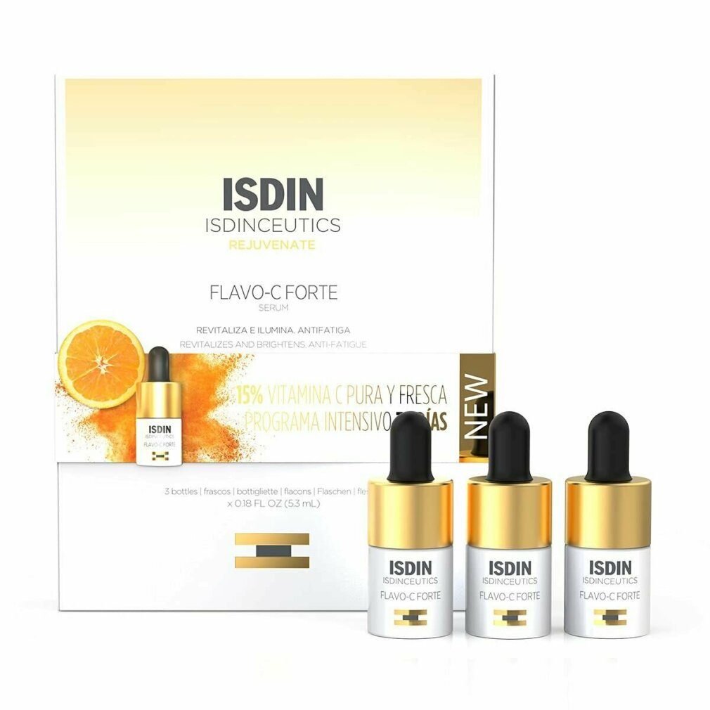 Isdin Tagescreme ceutics Verjüngen Flavo c Forte Serum 3x5