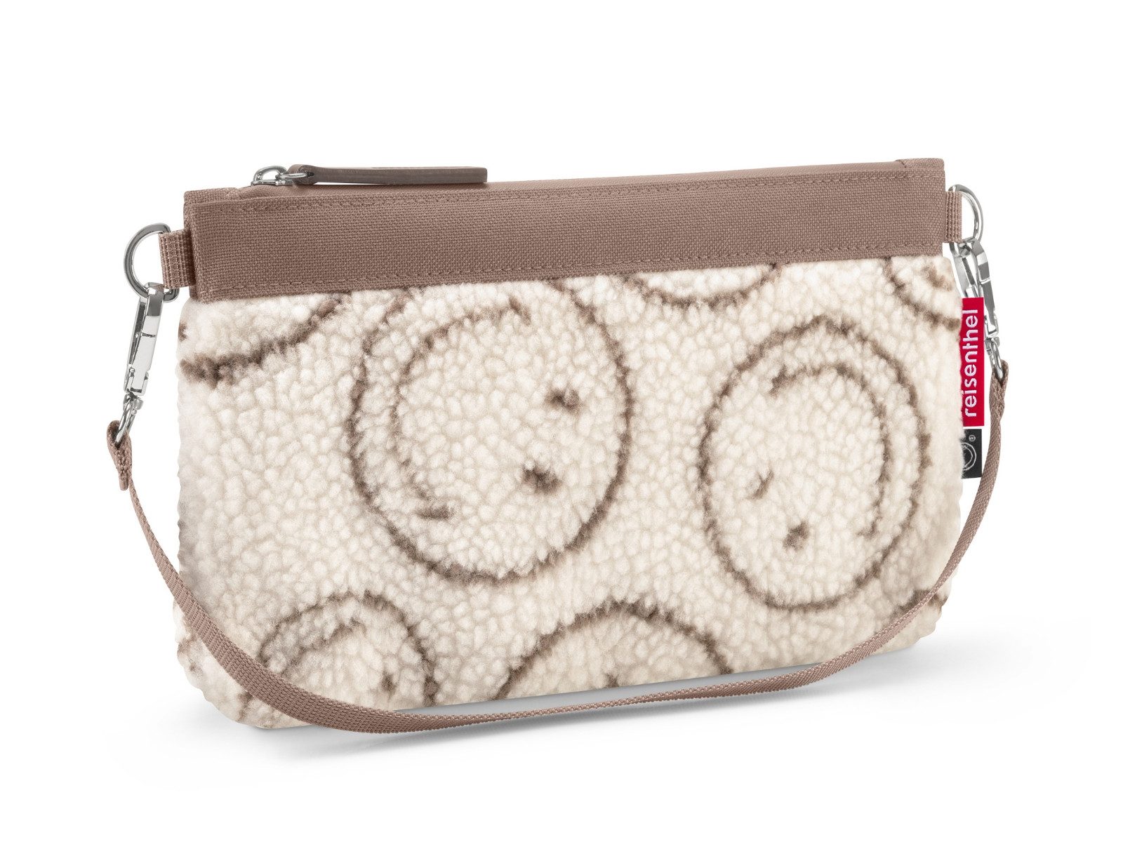 REISENTHEL® Umhängetasche mini pouch smiley® teddy chocolate