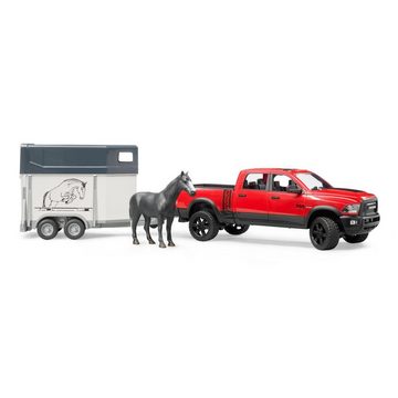 Bruder® Spielzeug-Auto RAM 2500 Power Wagon mit Pferdeanhänger