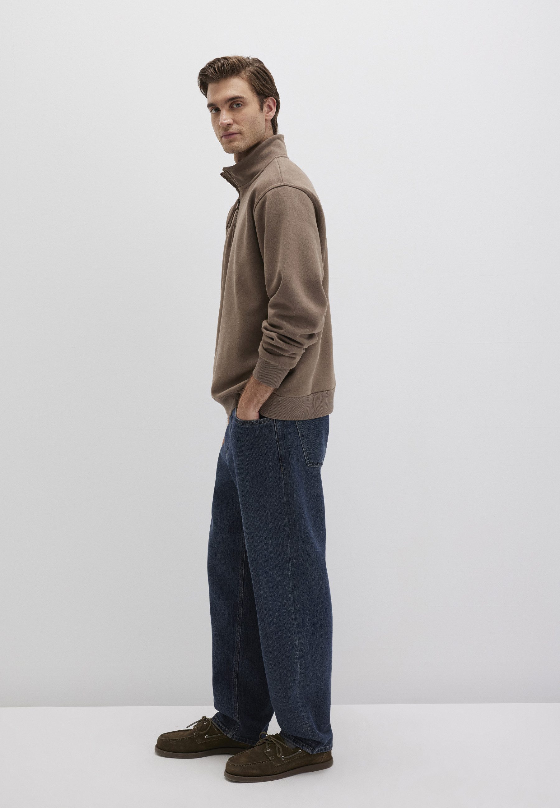 Mavi Troyer HALF ZIP SWEATSHIRT Zip günstig online kaufen