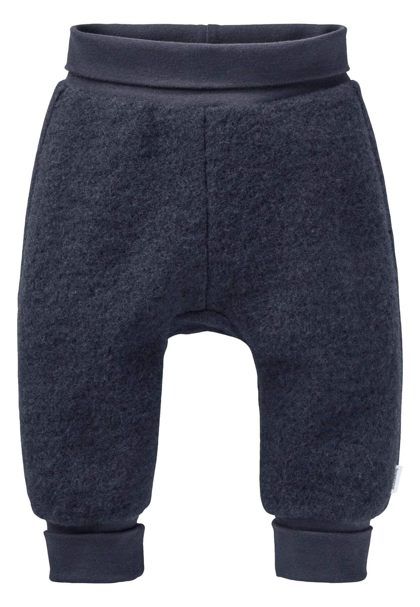 Hessnatur Fleecehose aus reiner Bio-Merinowolle (1-tlg)