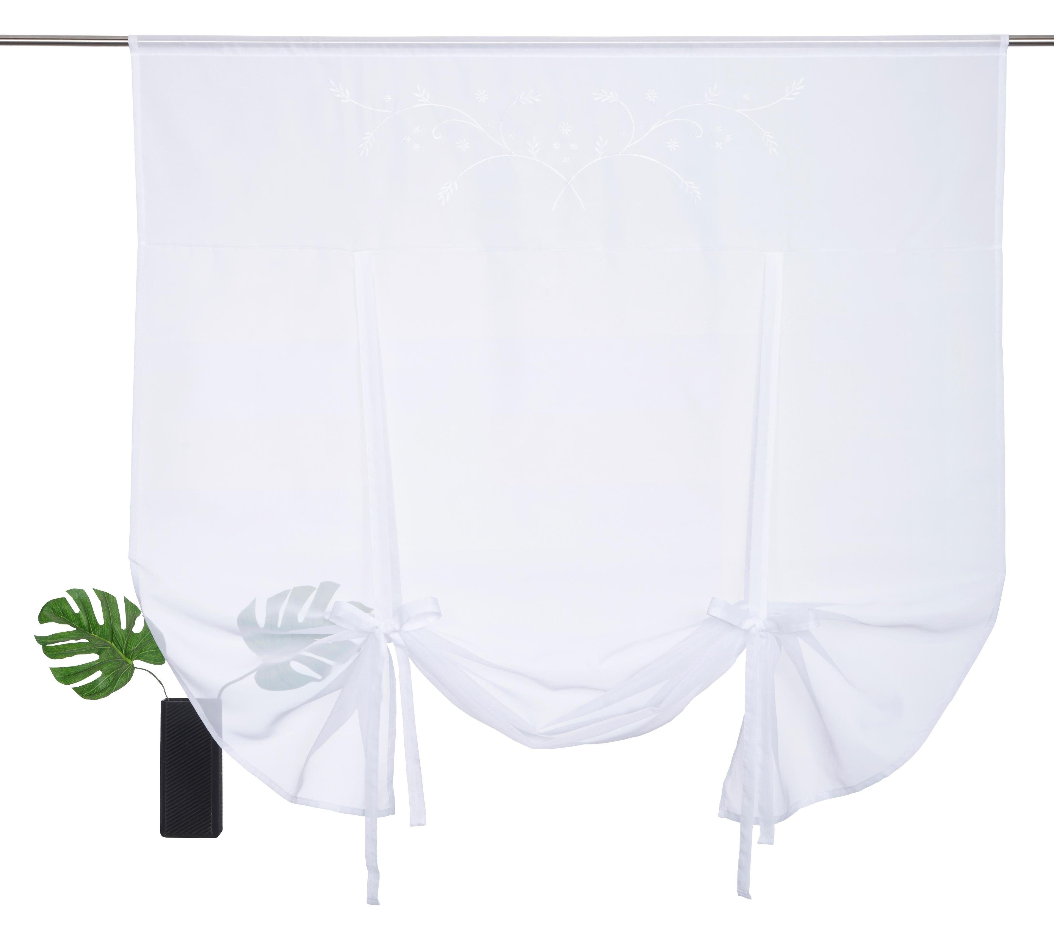 Home affaire Gardine Lulu (1 St), Stangendurchzug, transparent, Voile, tran günstig online kaufen