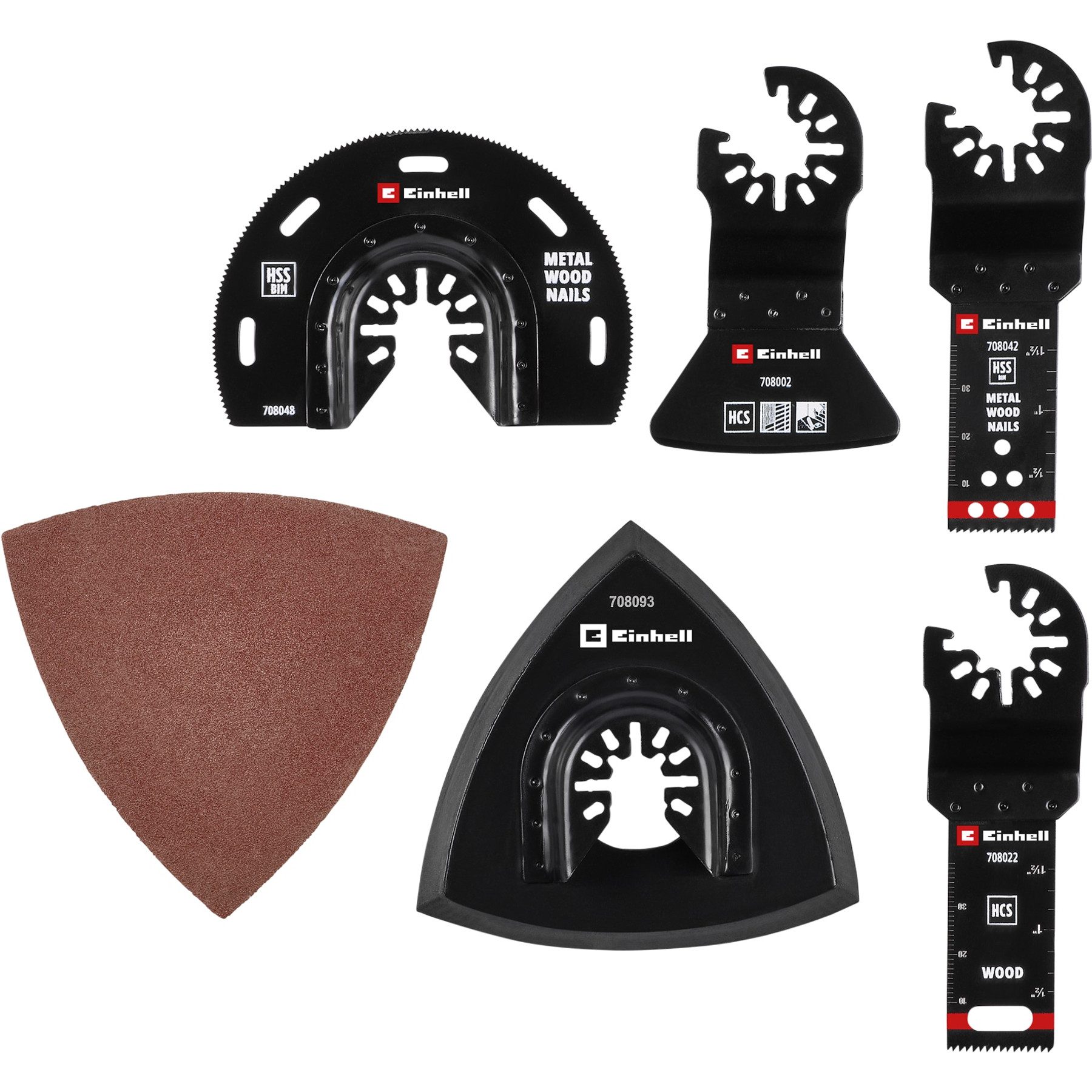 Sägeblatt EINHELL Multi-Tool-Set, 708117, 17-teilig