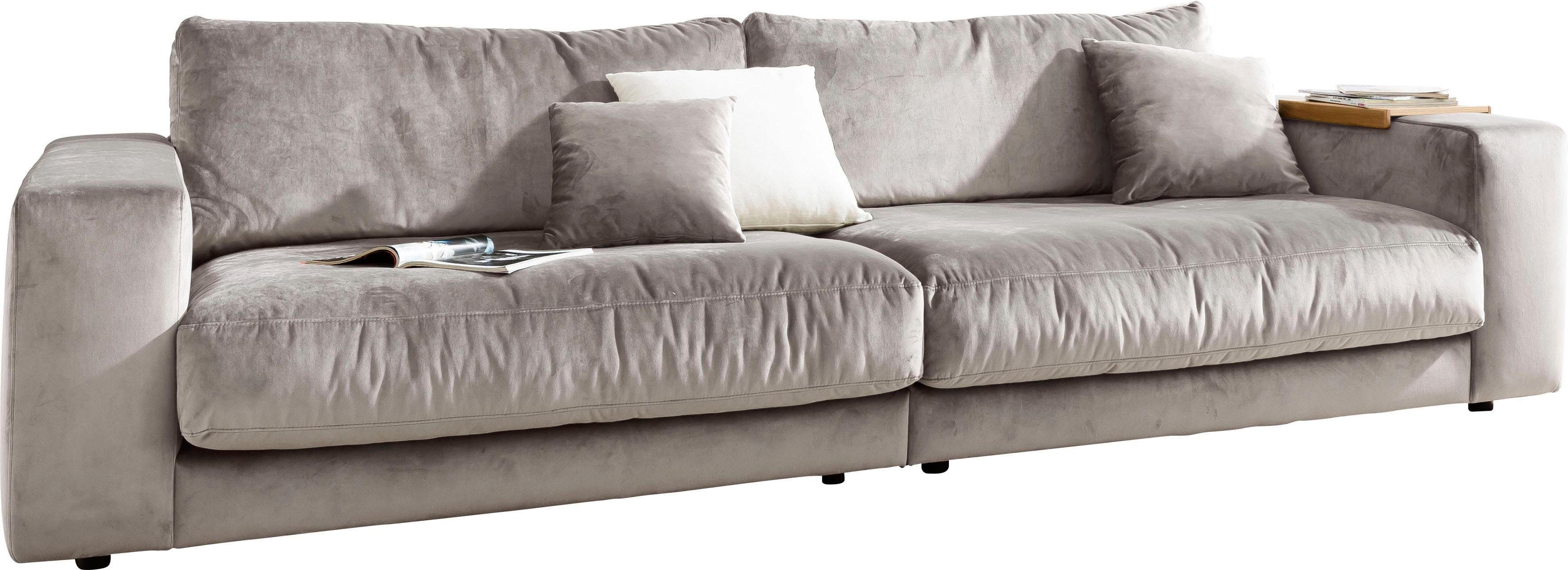 3C Candy Big-Sofa Enisa auch aufstellbar aus Modulen, silber II, individuell daher bestehend