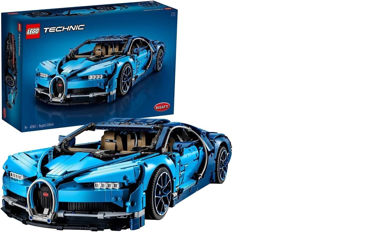 LEGO® Spielbausteine Technic 42083 Bugatti Chiron, (3599 St)