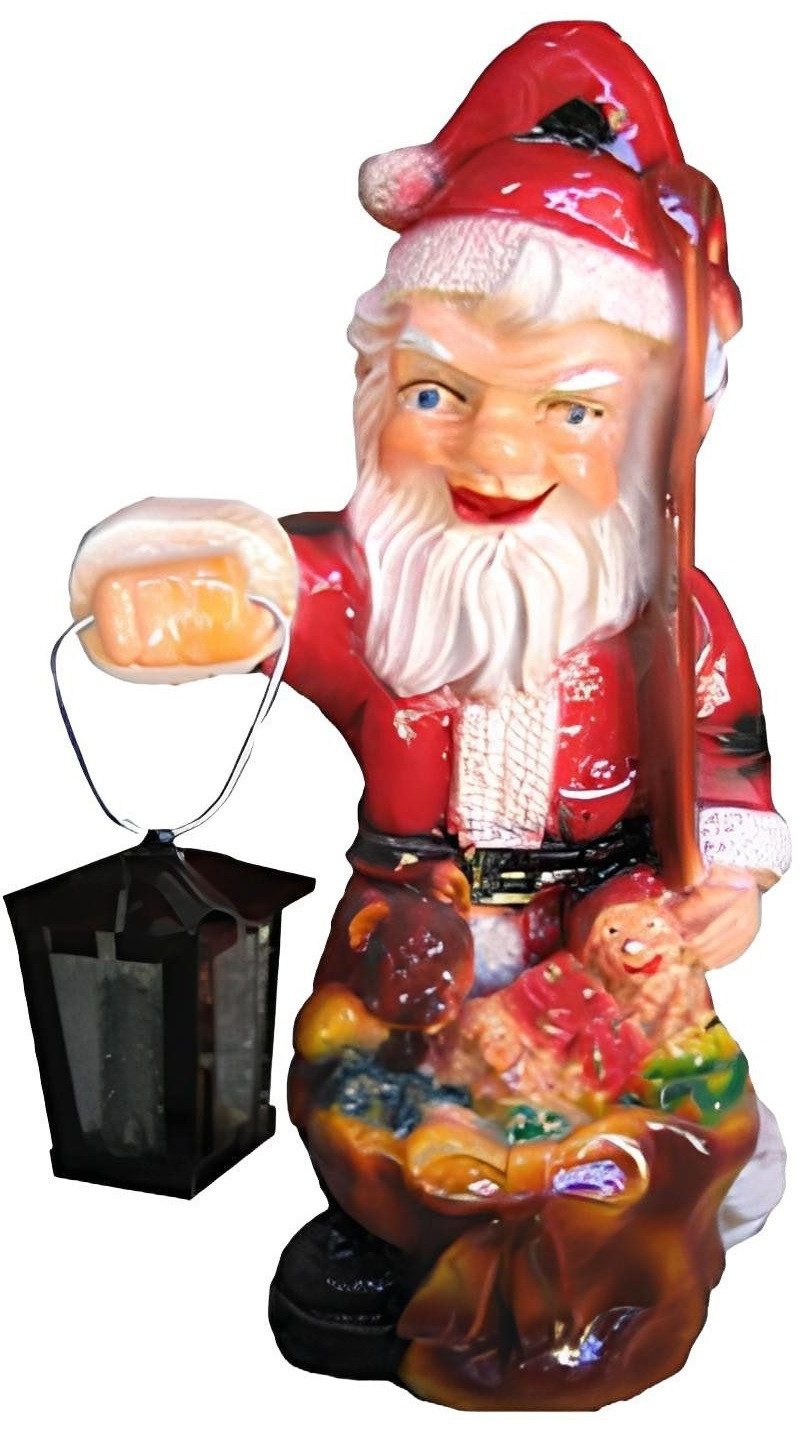 Xlmoebel Weihnachtsfigur Weihnachtsmann Figur aus wetterfestem Material für den Außenbereich (2 St., Skulptur), Hergestellt in Europa