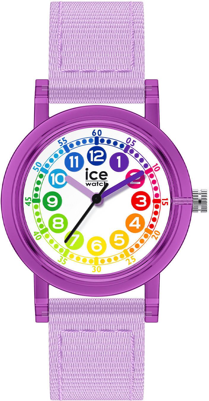 ice-watch Quarzuhr ICE learning - Girl - Extra Small - 3H 024499, Armbanduhr, Kinderuhr, Lernuhr, Mädchen, Schulanfang, Geschenkidee