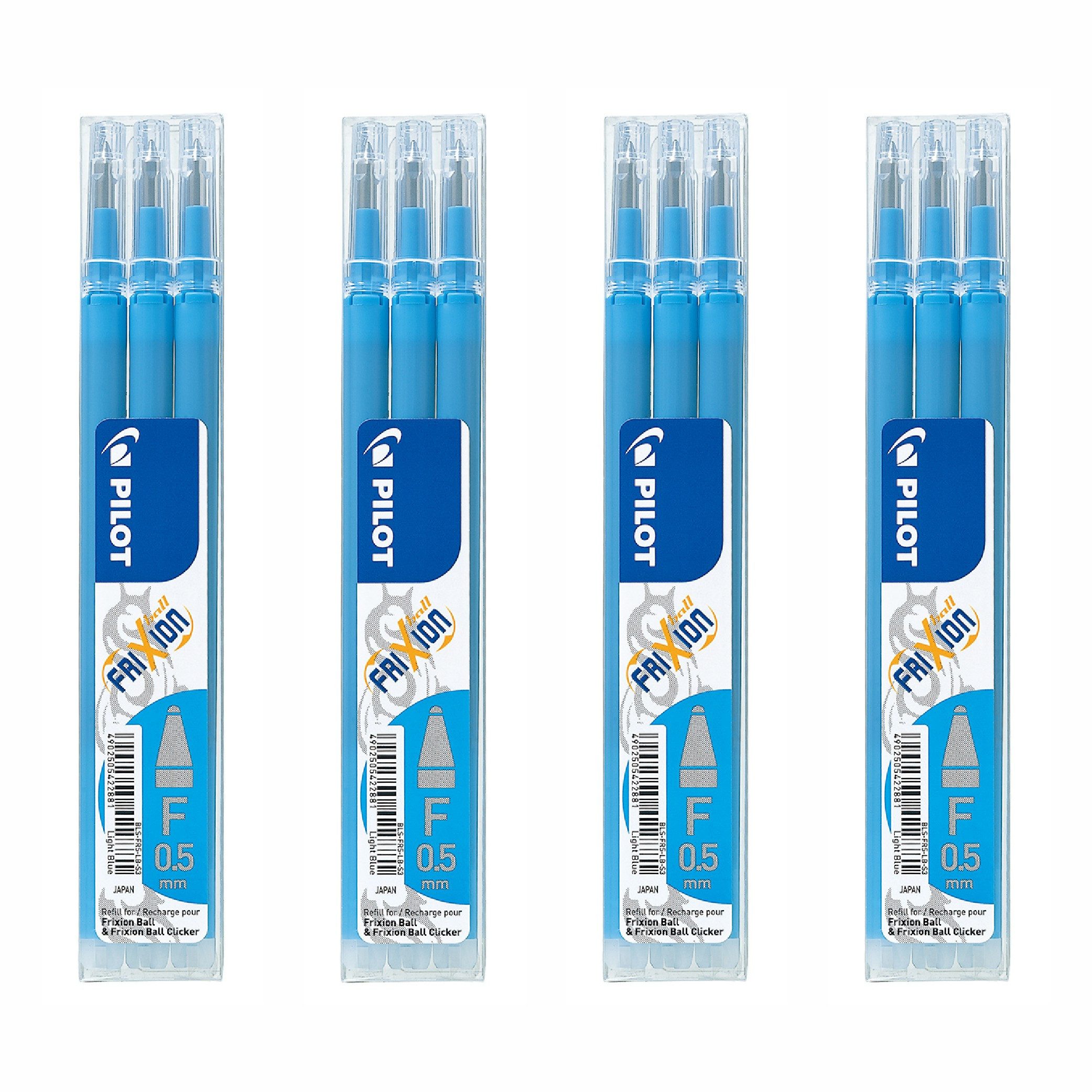 Pilot Pen Ersatzmine Frixion Minen 0.5 12er-Set, radierbar