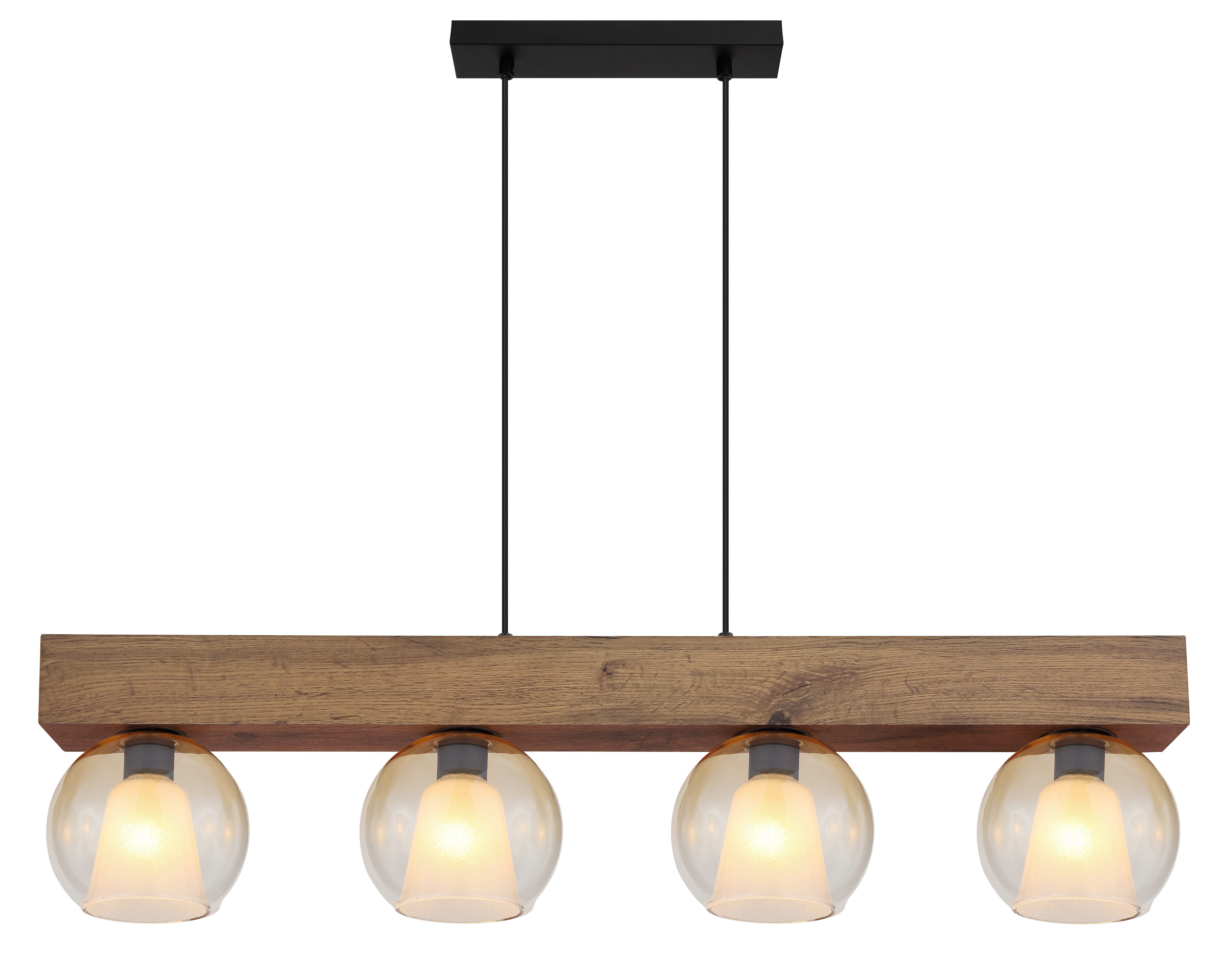 GLOBO LIGHTING Hängeleuchte BARRY I, ohne Leuchtmittel, Hängelampe/Pendelleuchte/Esszimmer/Wohnzimmer/Esstisch