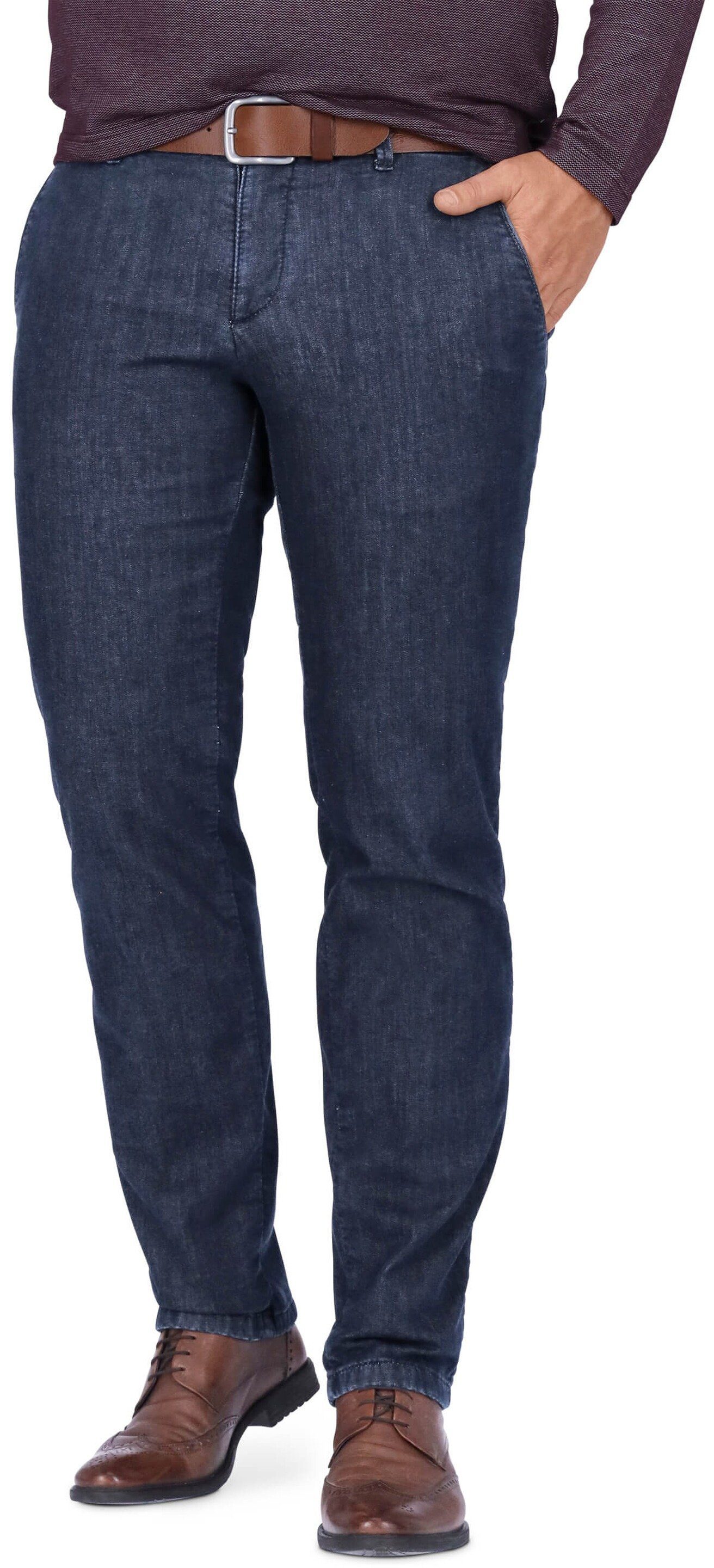 EUREX by BRAX Stoffhose EUREX BY BRAX Thermo-Stretch-Hose Jim marine Jim