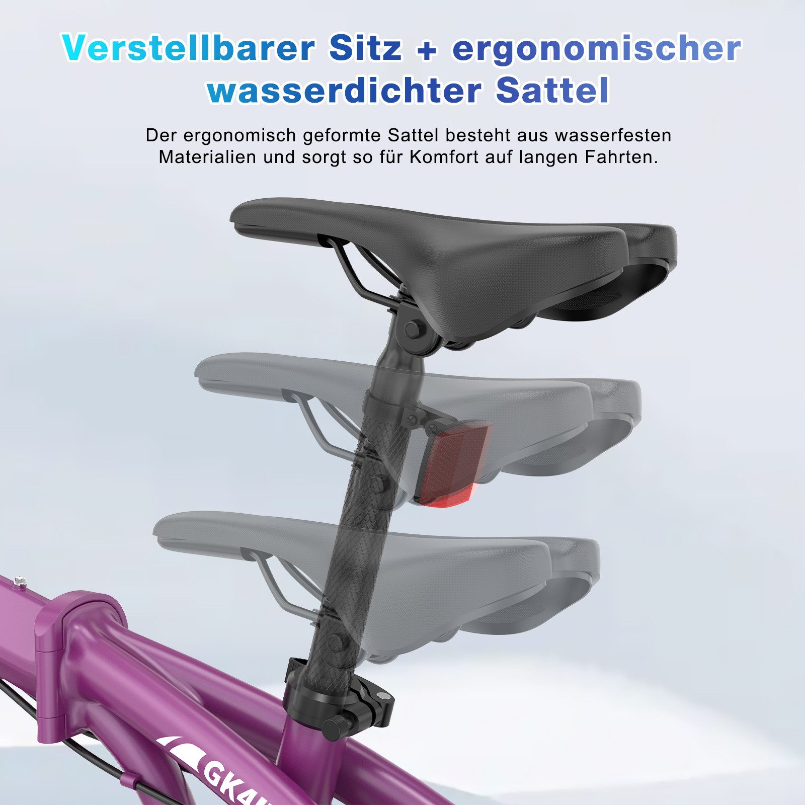 RCB Faltrad GK4 doppelt faltbares Fahrrad,20Zoll Klapprad für Damen&Herren,Pendler, 7 Gang, ideal für Pendler (Damen & Herren)