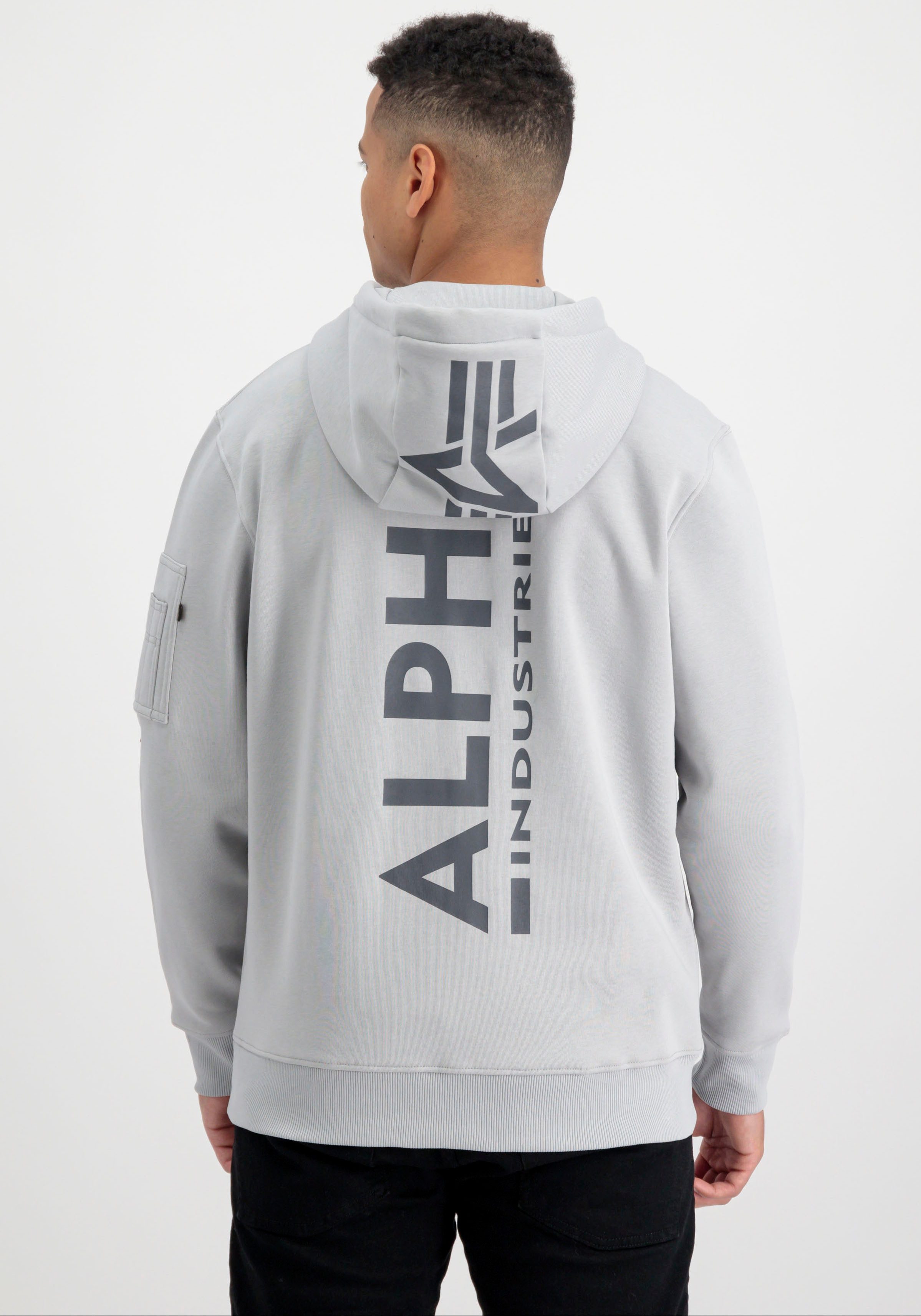 Alpha Industries Kapuzensweatshirt BACK PRINT HOODY günstig online kaufen