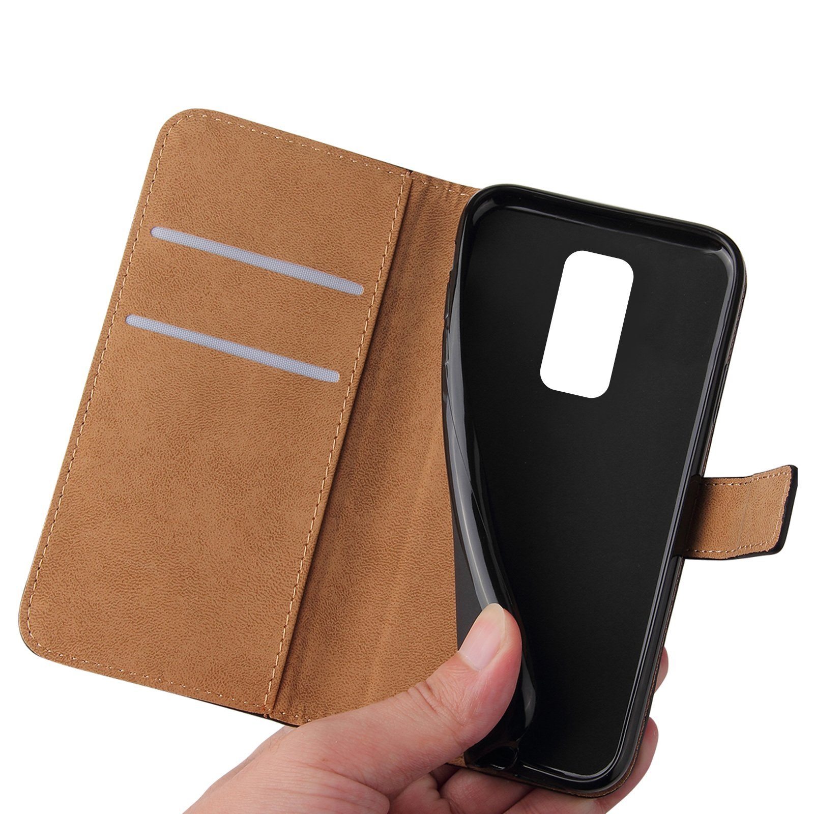 Tec-Expert Handyhülle Klapp Hülle für Xiaomi Redmi Note 8 Pro 6.53 Zoll, 6.53, Flip Case für Xiaomi Redmi Note 8 Pro