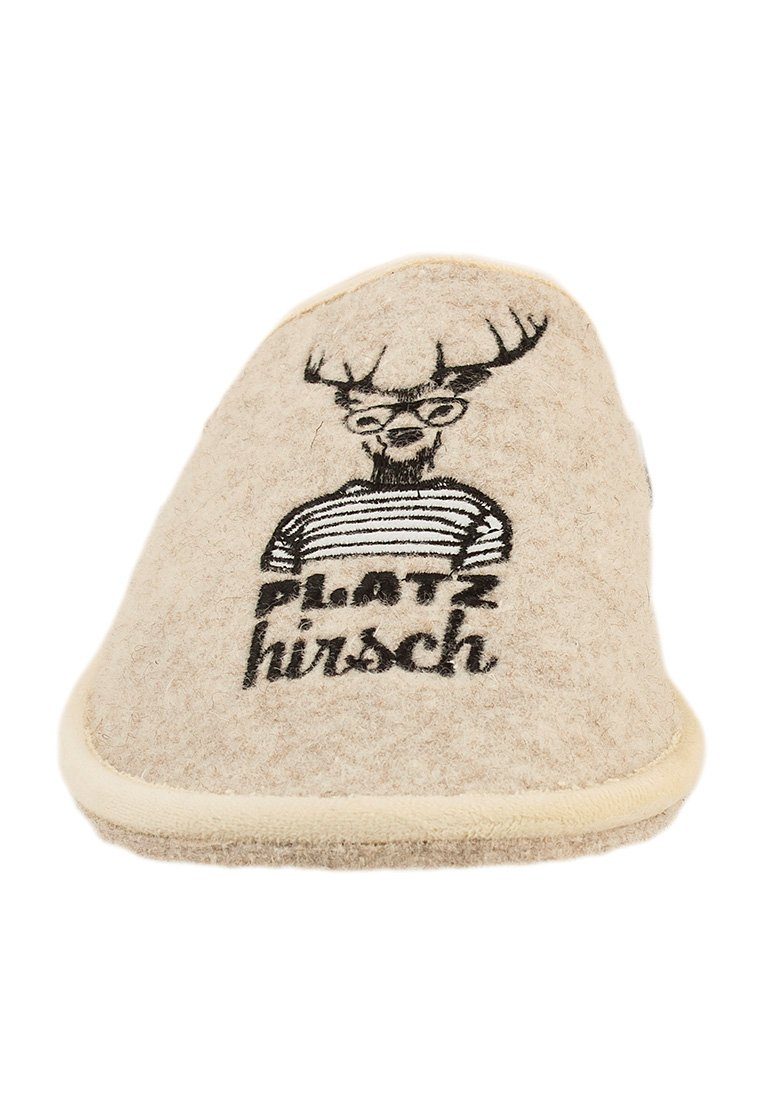 ADELHEID Platzhirsch Filzpantoffel Pantoffel – Bild 2 von 5