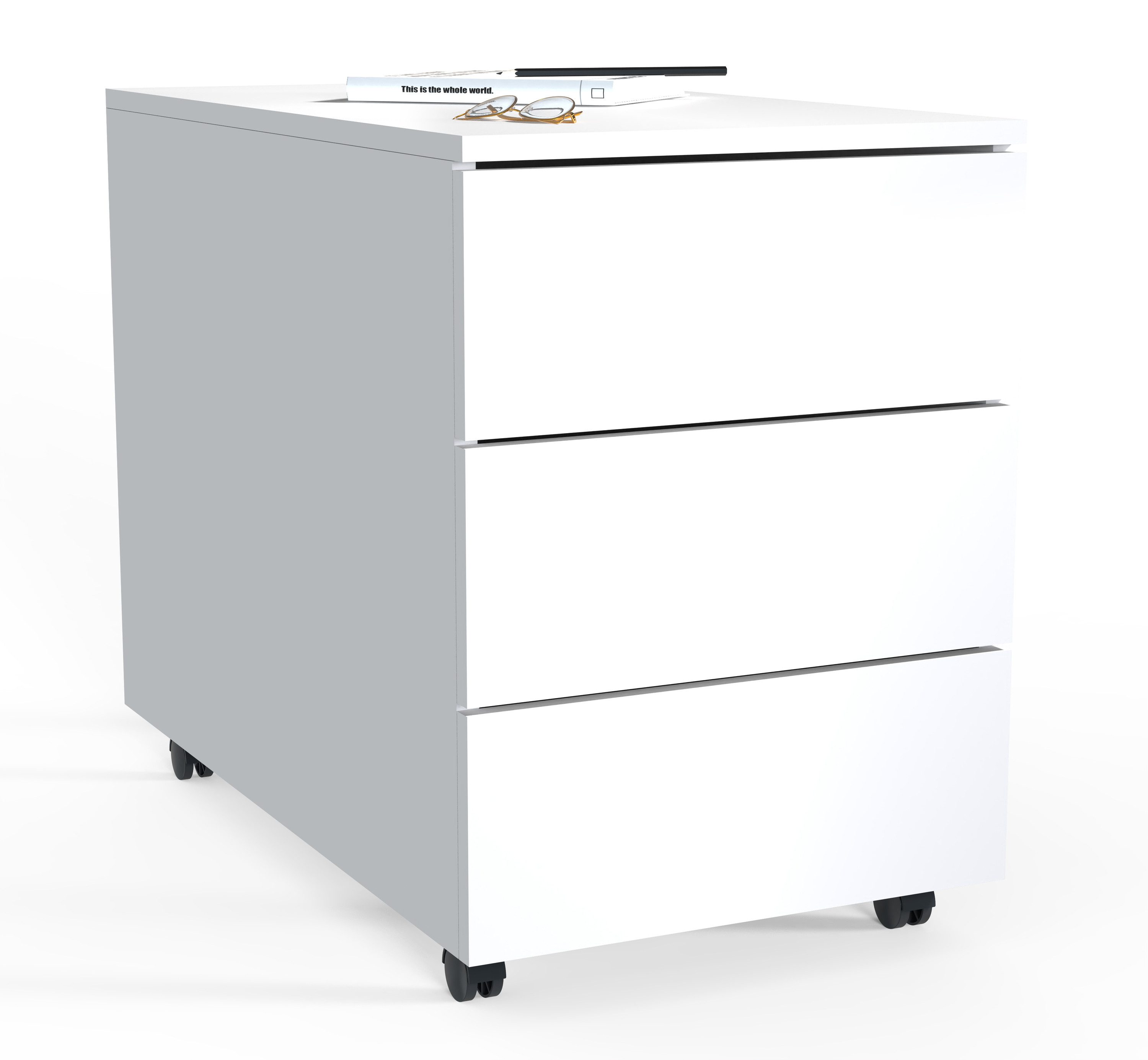 Rollcontainer Rollcontainer Beistellcontainer Dalosa 70 cm