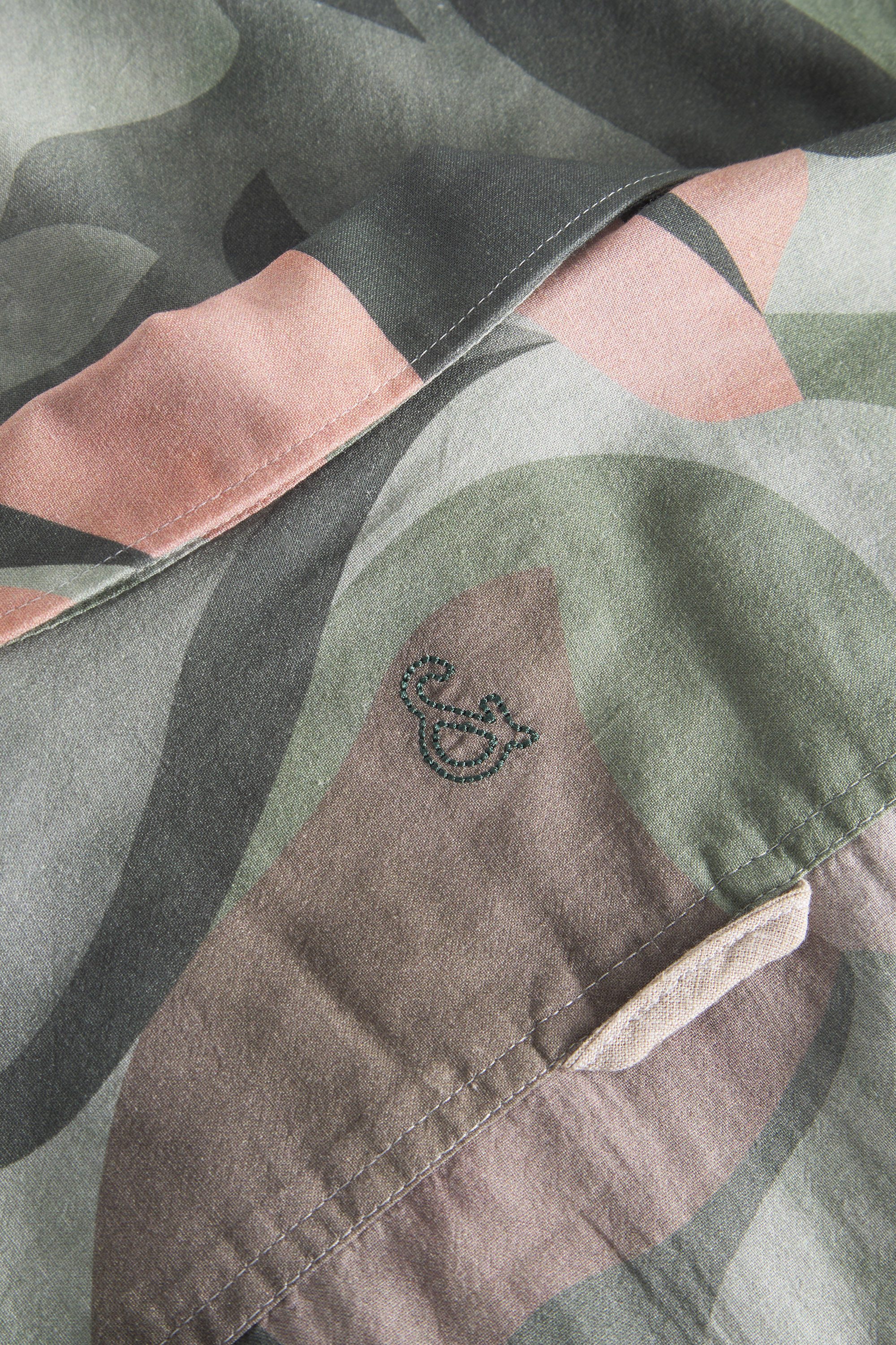 colours & sons Kurzarmhemd Shirt-Painting