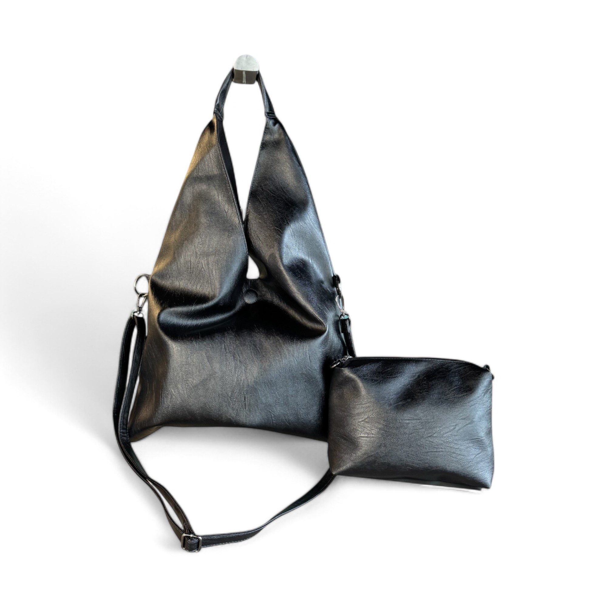 Cocopop Studio Umhängetasche 2 pcs Tragetasche, Handtasche, kleine Tasche 2-in-1