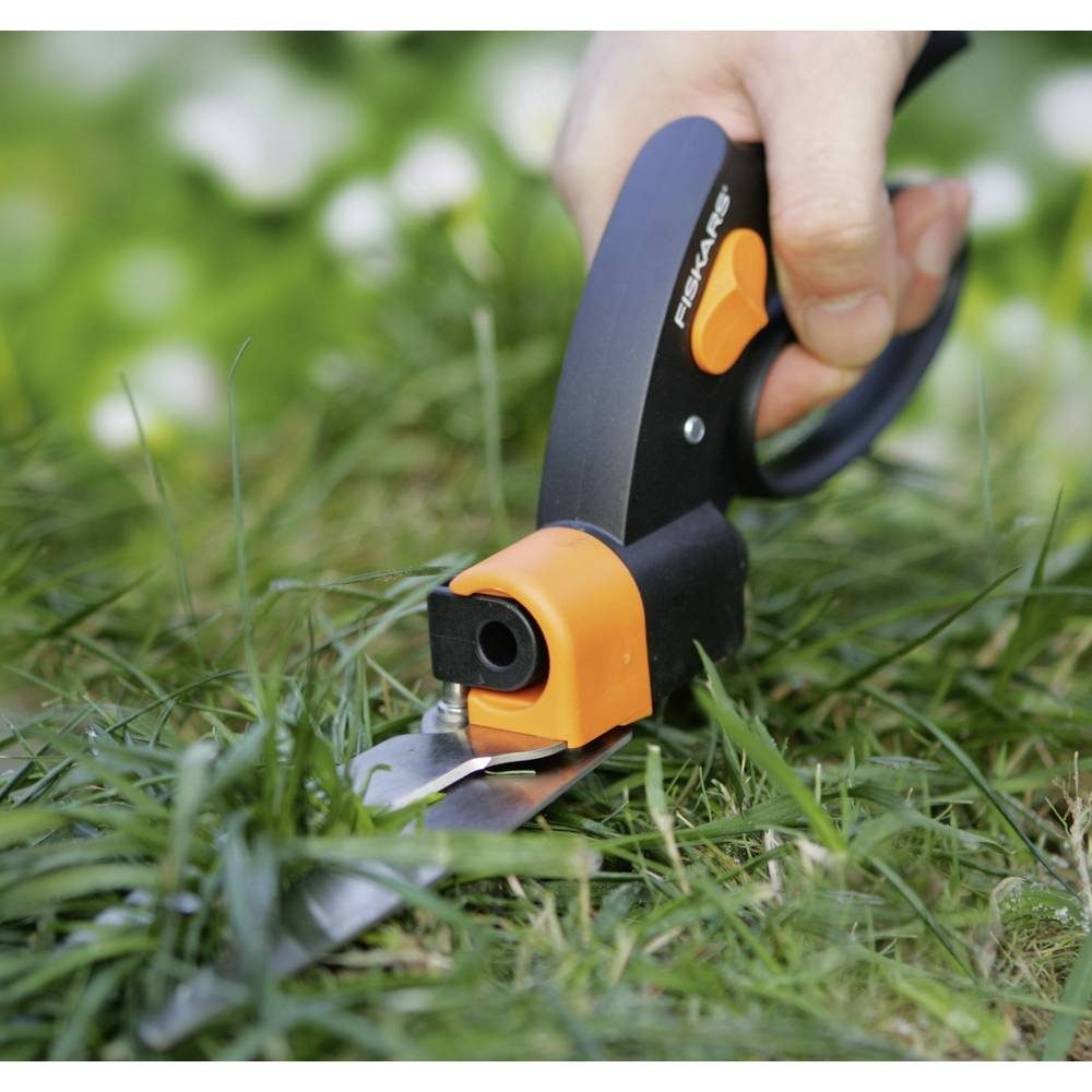 Fiskars Gartenschere Rasenkantenschere Servo-System 1000589