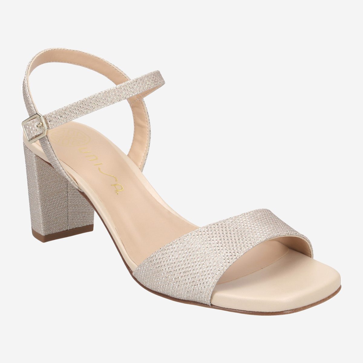 Unisa Unisa MORATY_EV PLATINO, Sandaletten, Gold, Damen Sandalette