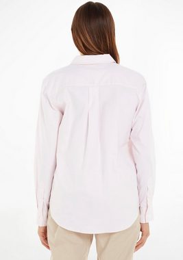 Tommy Hilfiger Hemdbluse OXFORD RELAXED SHIRT LS im vielseitigen Basic-Look