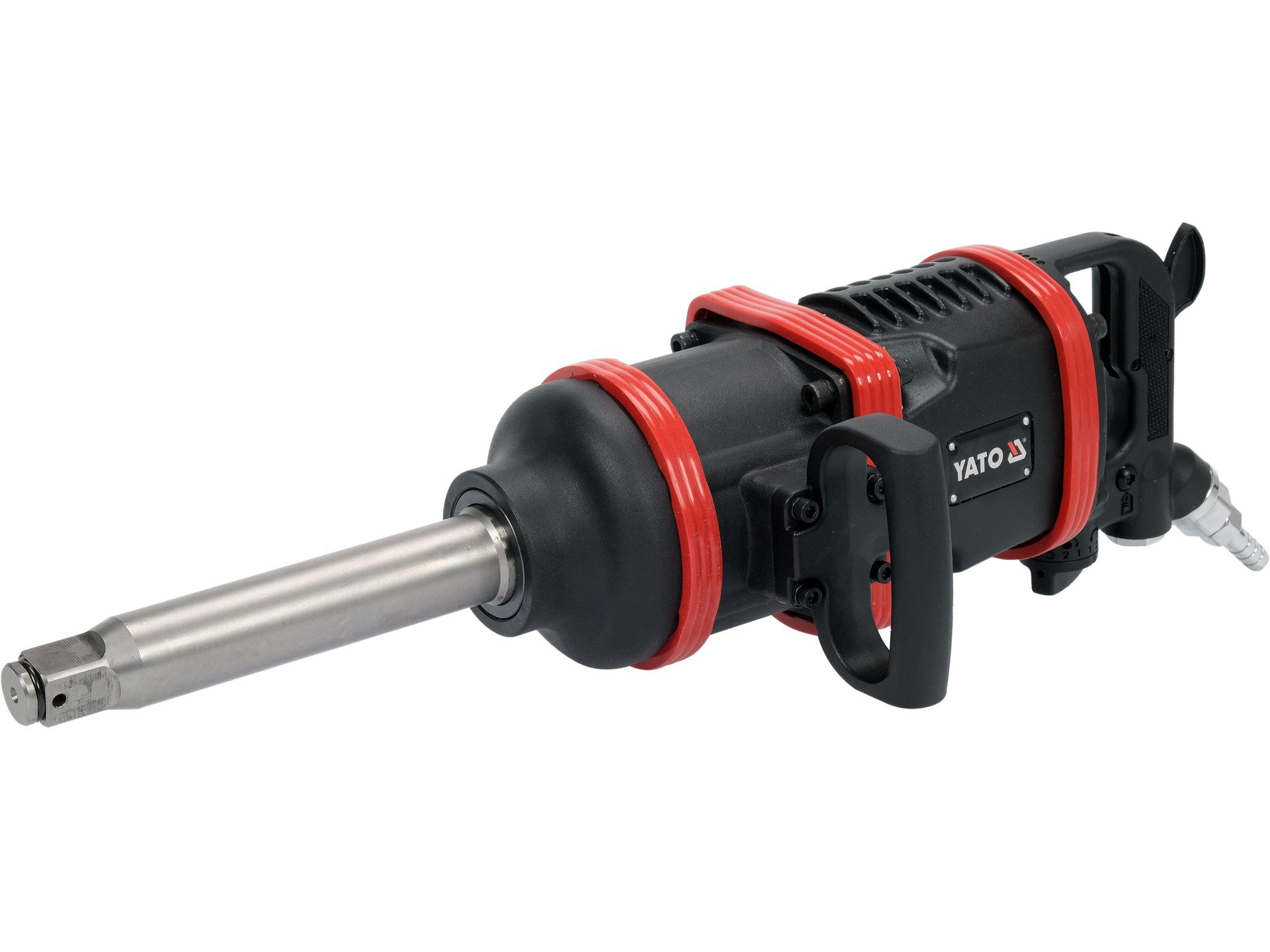 Yato Druckluft-Schlagschrauber Pneumatischer Schlagschrauber 1 Zoll 4800 Nm, (komplett)
