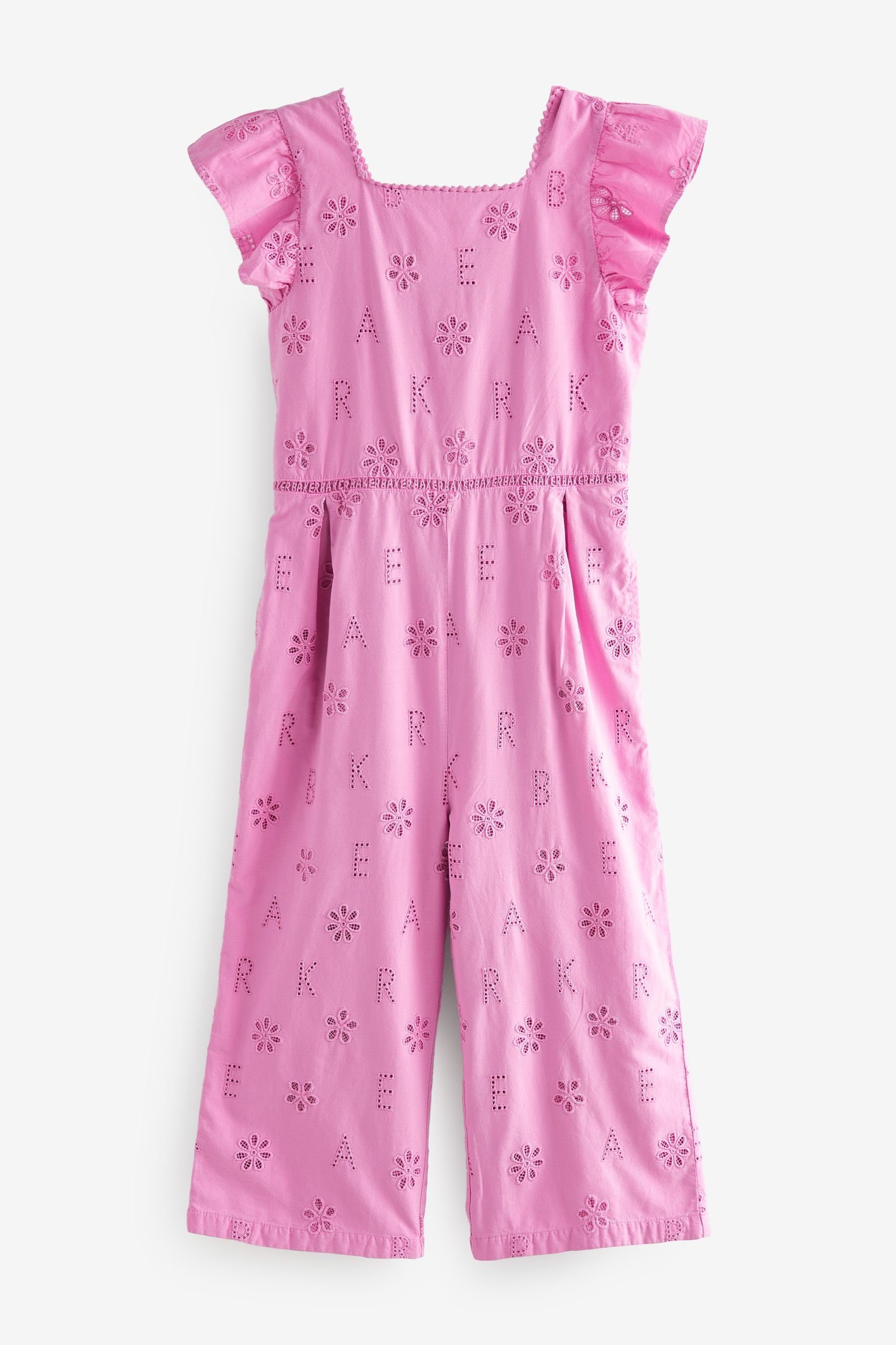 Baker by Ted Baker Jumpsuit Lochstickerei (1-tlg) Baker Baker Overall Ted mit by
