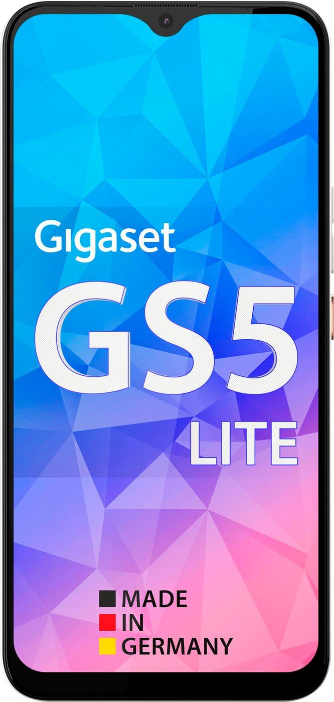 Gigaset GS5 LITE Smartphone (16 cm/6,3 Zoll, 64 GB Speicherplatz, 48 MP Kamera) Pearl White