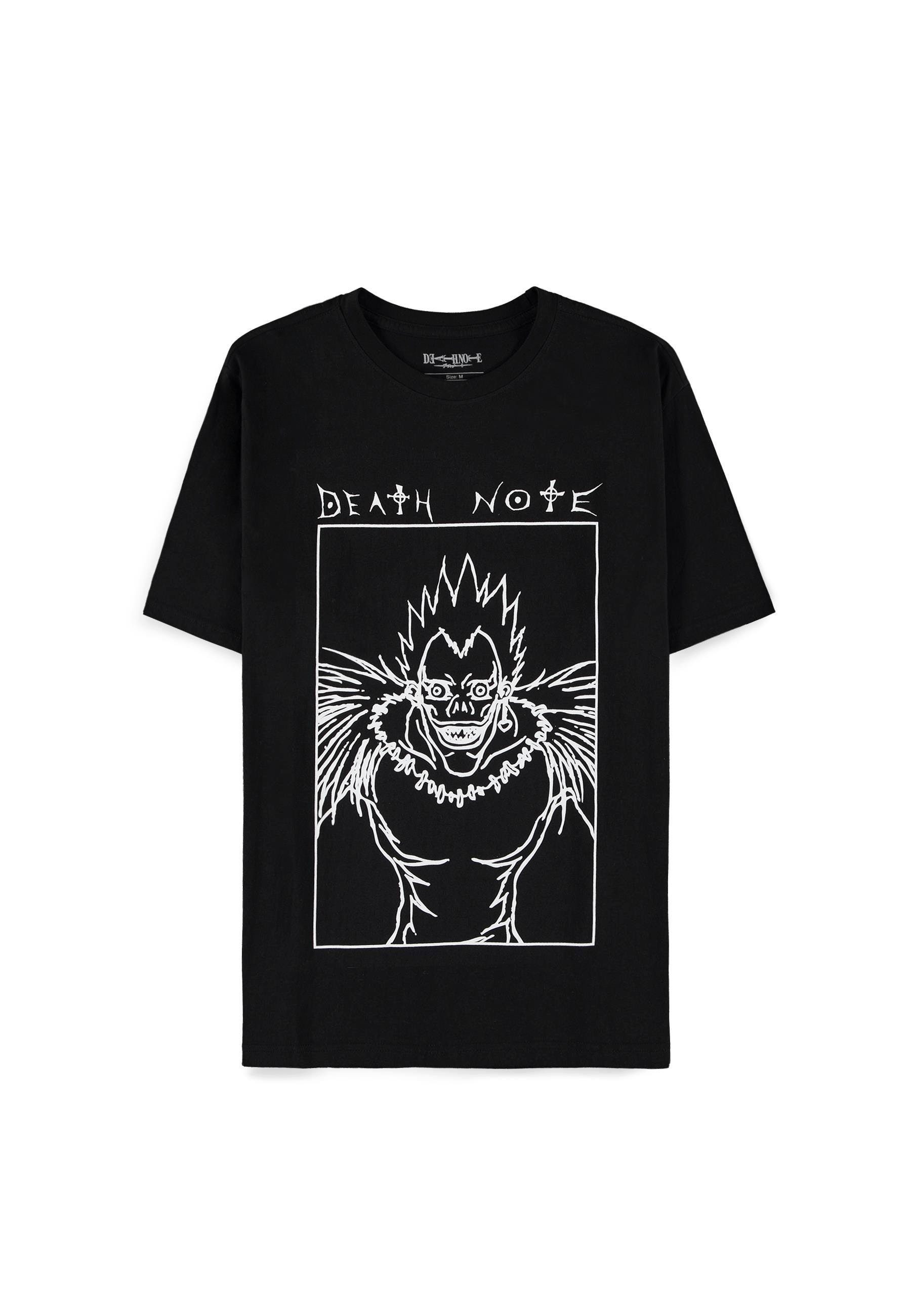 ABYSTYLE: DEATH NOTE - Tshirt L tribute man SS black - basic