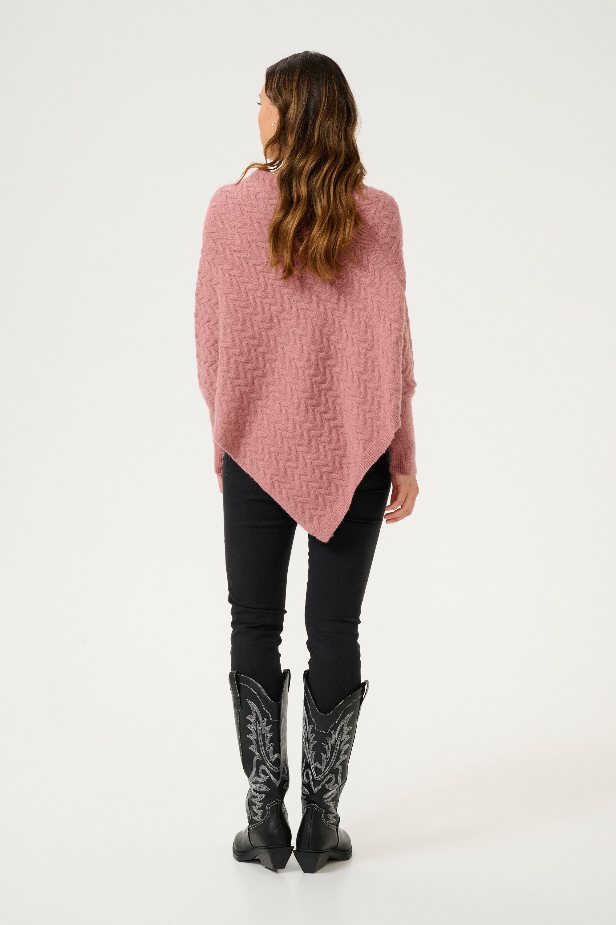 KAFFE Strickponcho Poncho KAvinnie günstig online kaufen
