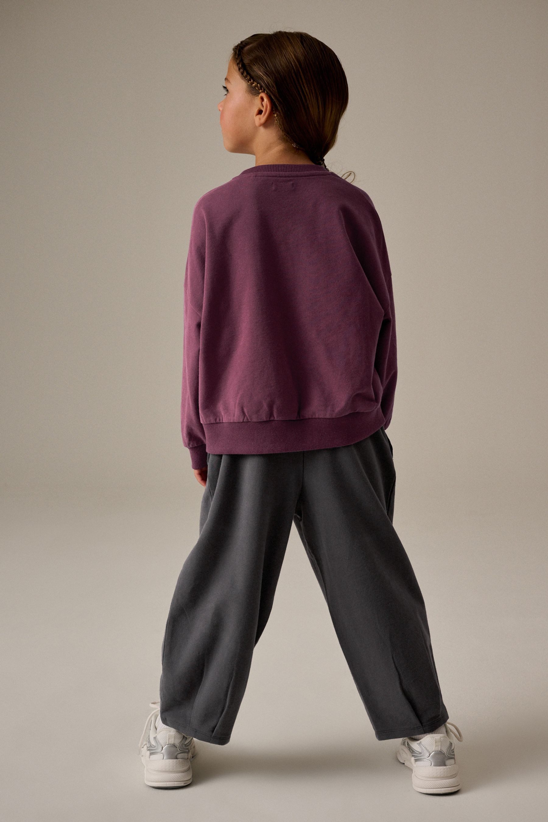 Next Sweatanzug Oversized Fit Sweatshirt und günstig online kaufen