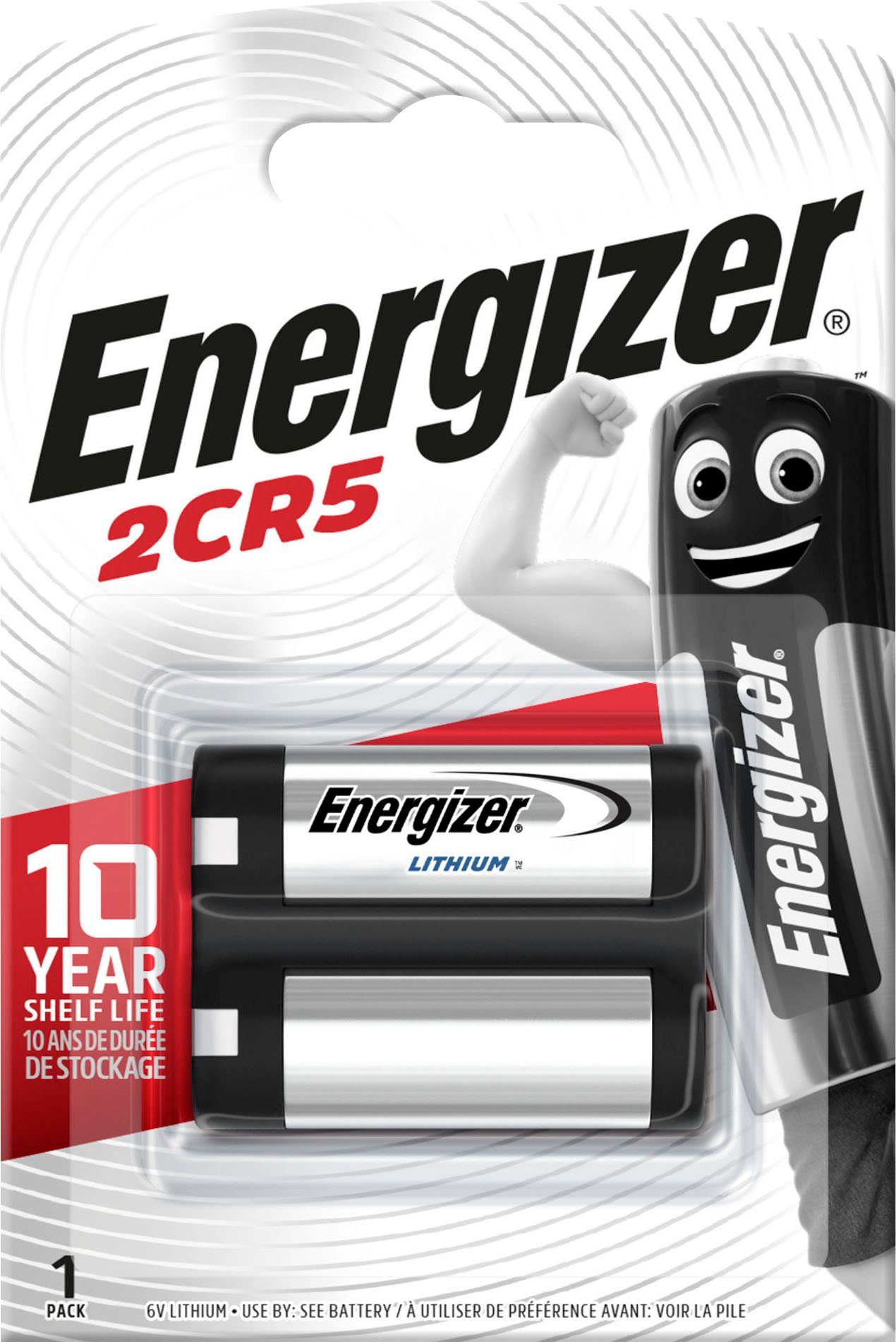 2CR5 Energizer Batterie, Stck Foto 1 (6 Lithium St) 1 V,