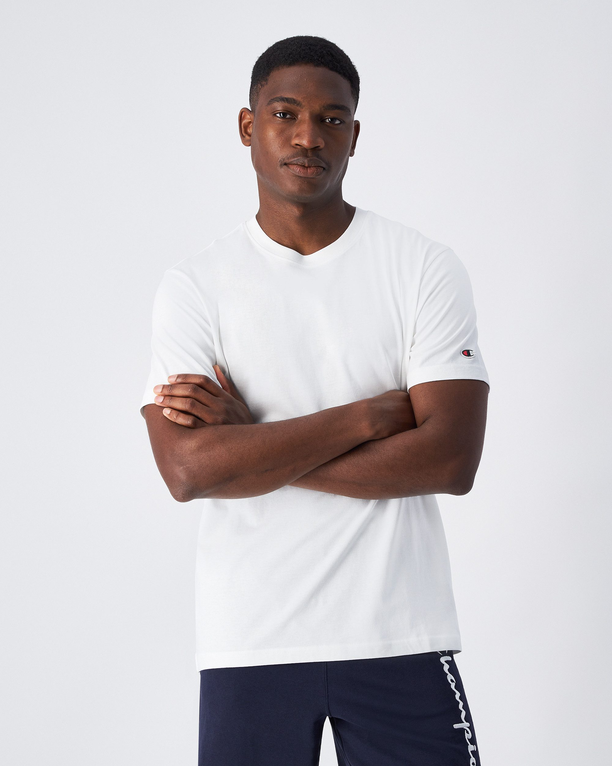 Champion T-Shirt (Packung, 2-tlg) Basic Shirt, Doppelpack
